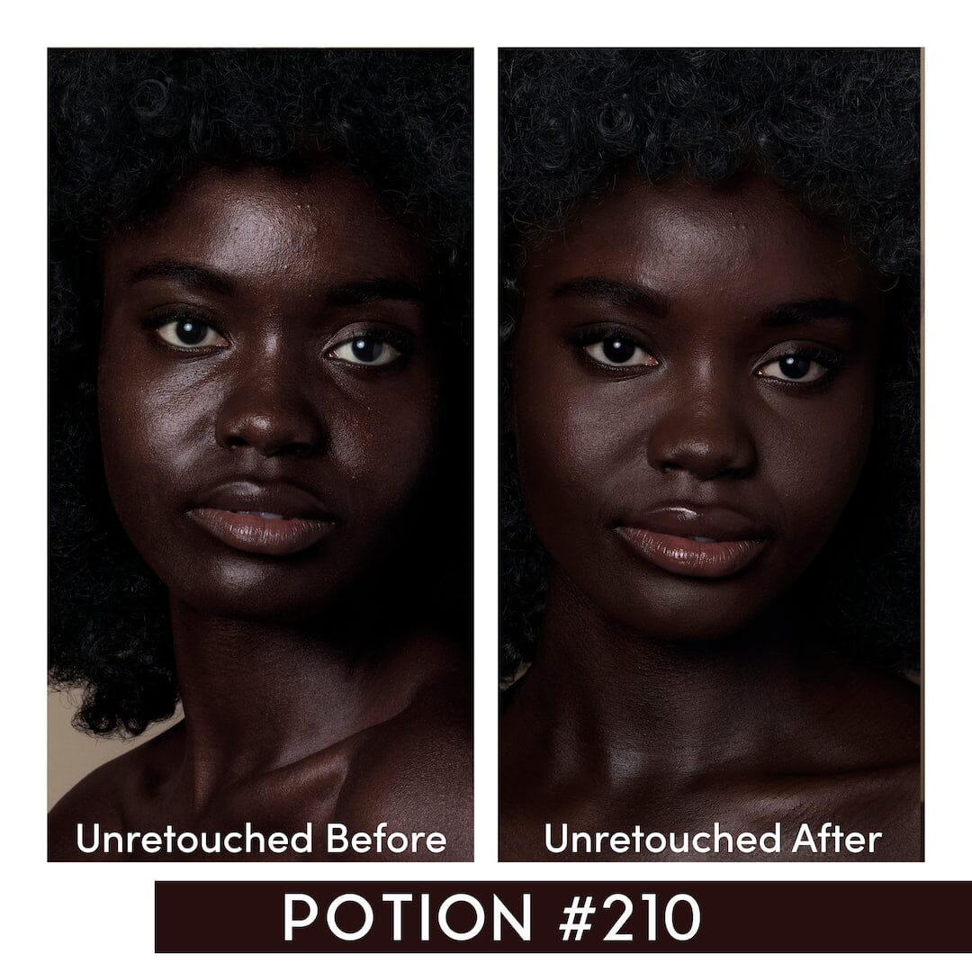 Potion 210 (very deep with neutral, slightly warm undertones)
