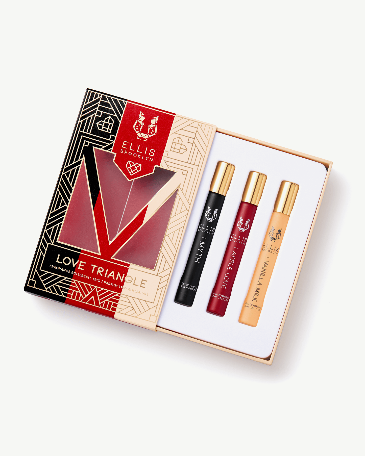 LOVE TRIANGLE Fragrance Rollerball Trio