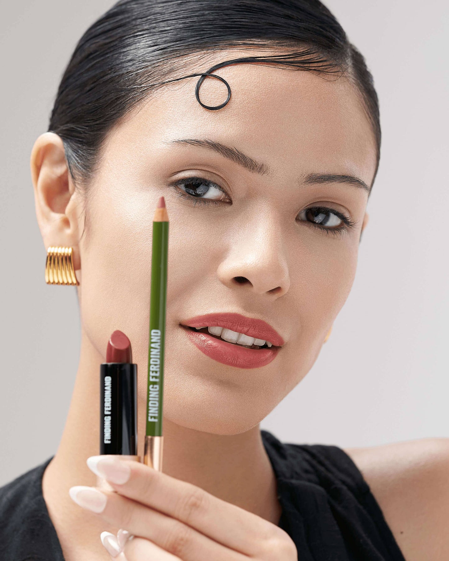 Rosewood (berry with pink undertones and a matte finish)