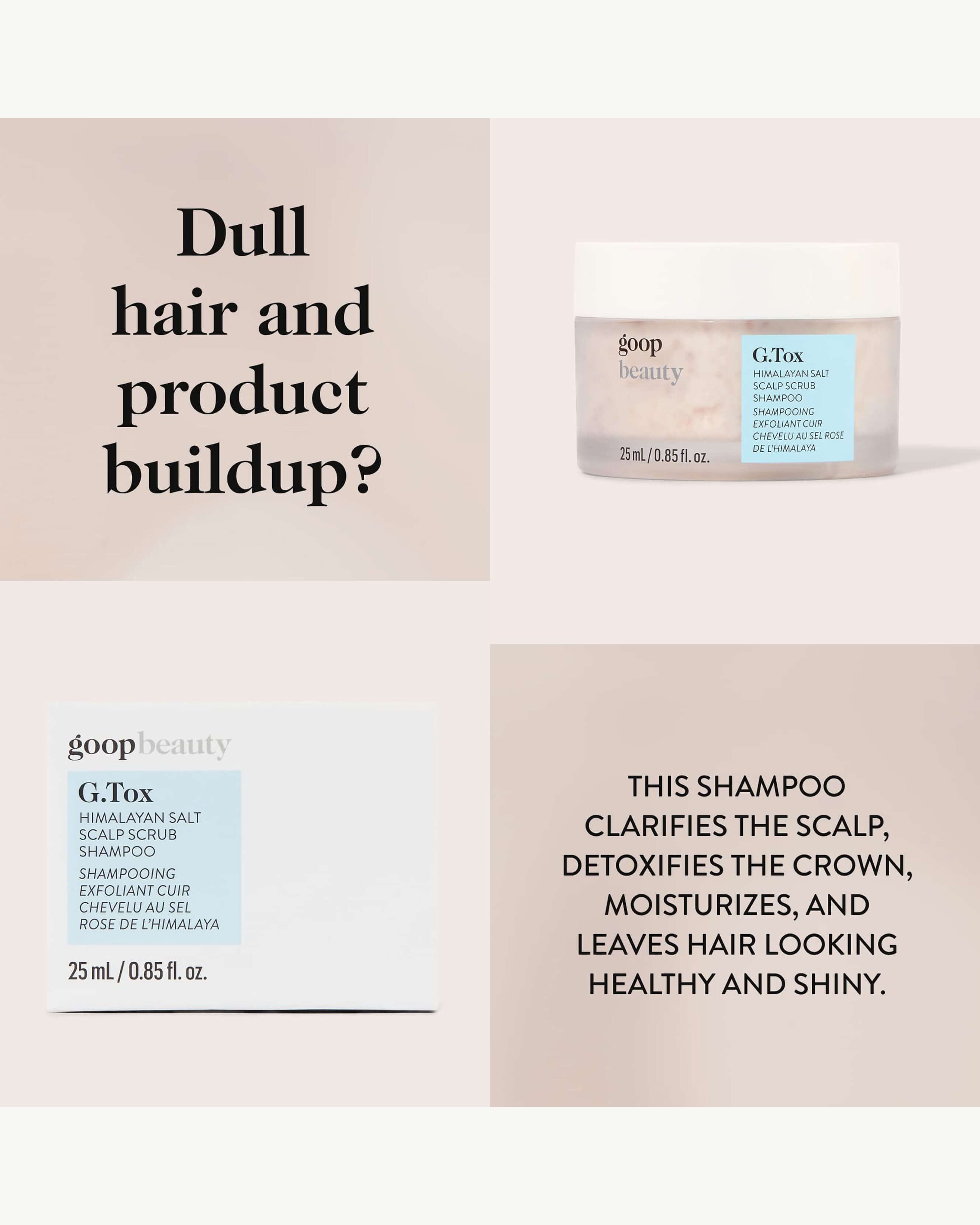 G.Tox Himalayan Salt Scalp Scrub Shampoo