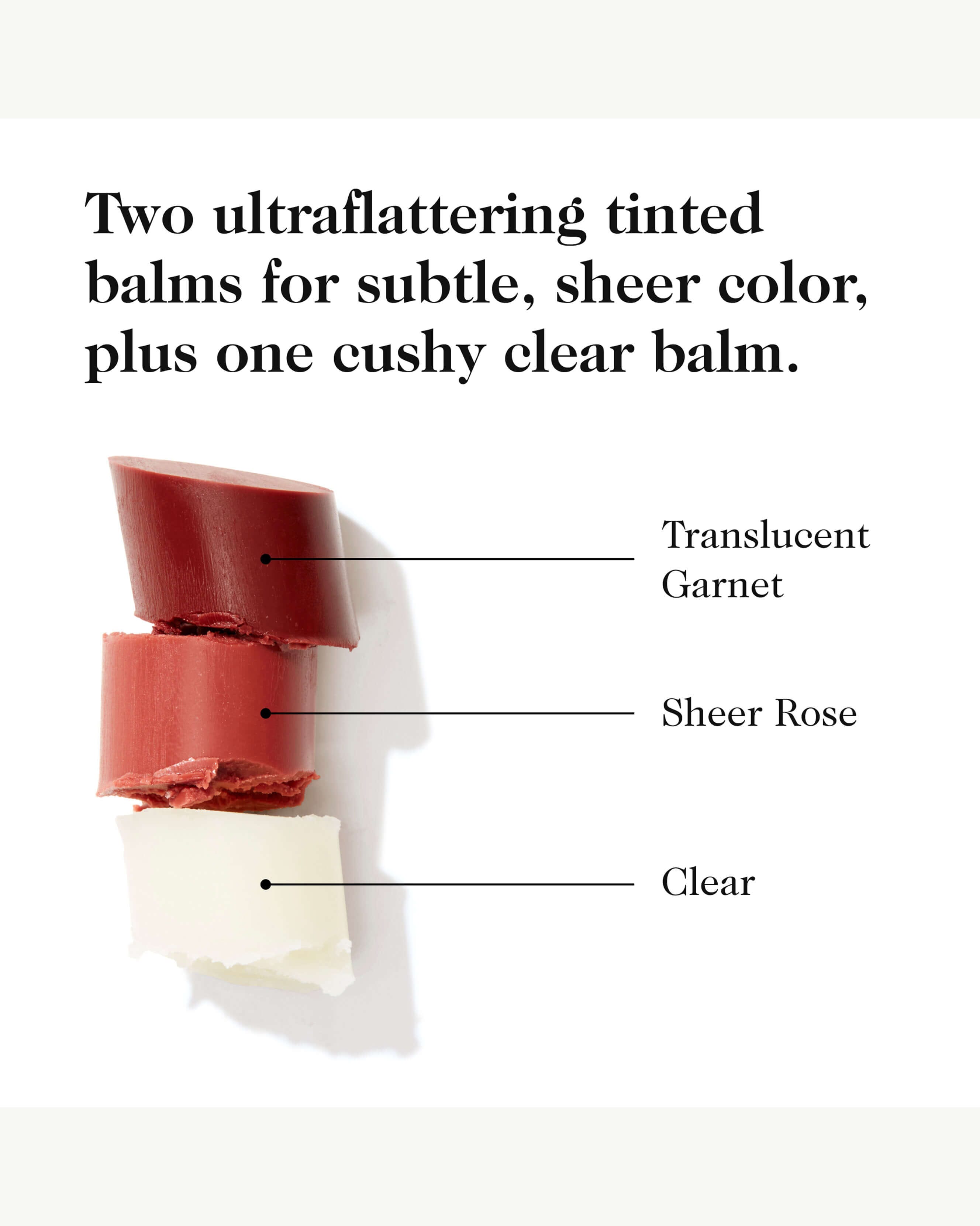 GOOPGENES Clean Nourishing Lip Balm Trio