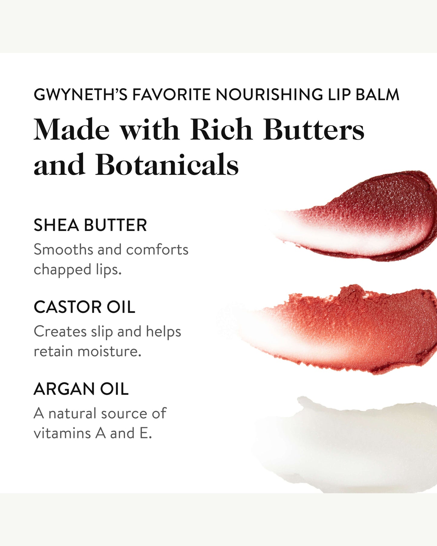 GOOPGENES Clean Nourishing Lip Balm Trio