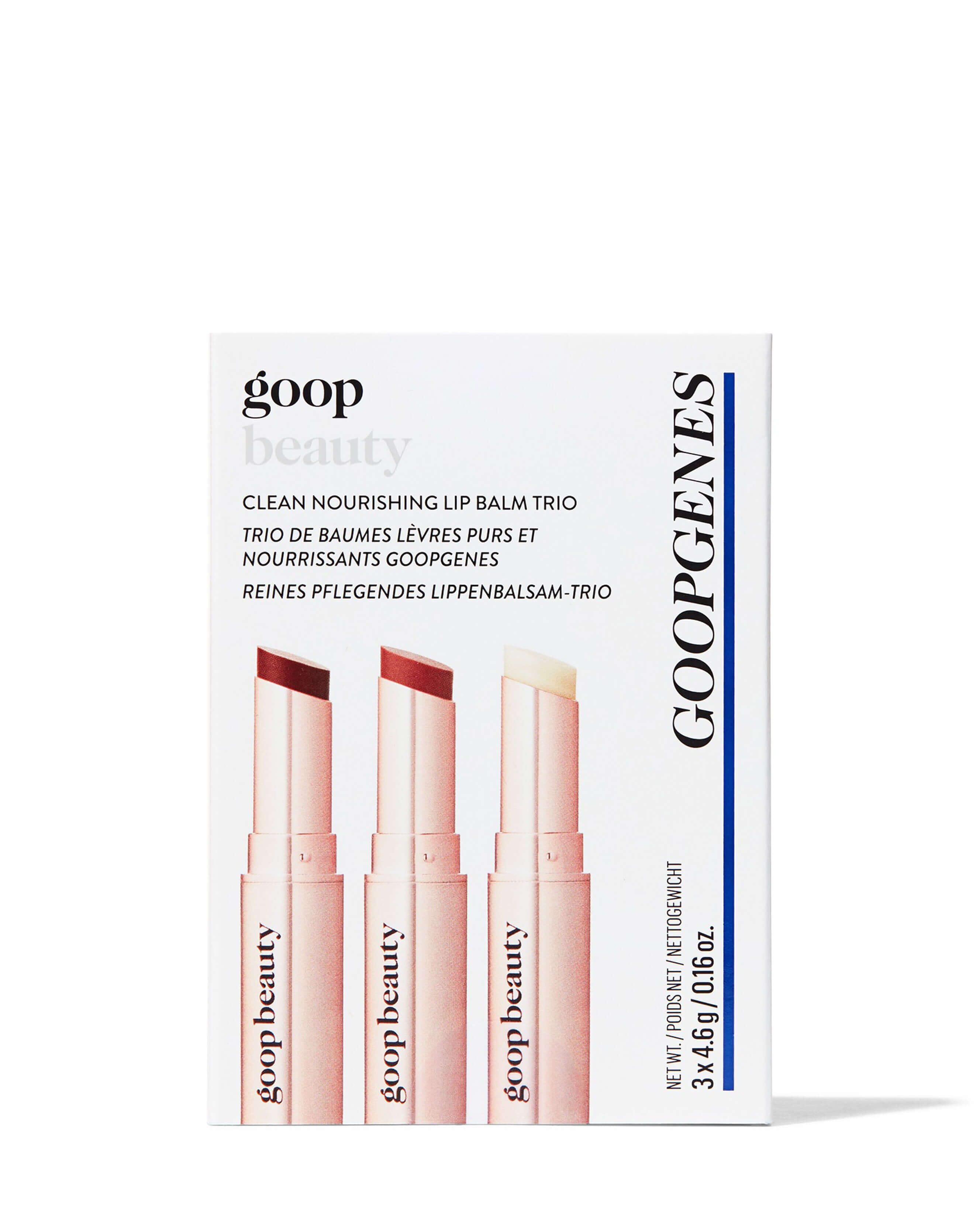 GOOPGENES Clean Nourishing Lip Balm Trio