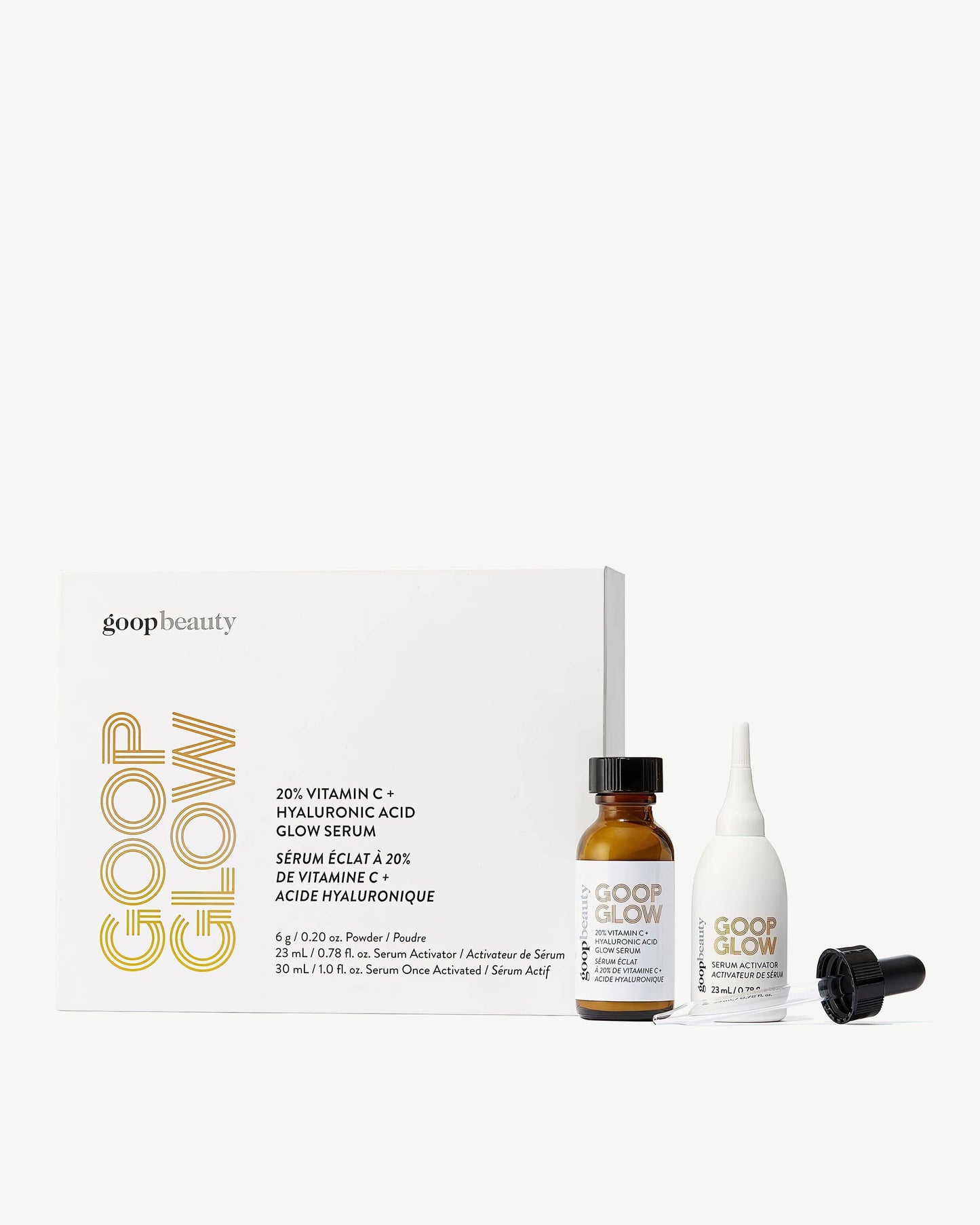 GOOPGLOW 20% Vitamin C + Hyaluronic Glow Serum