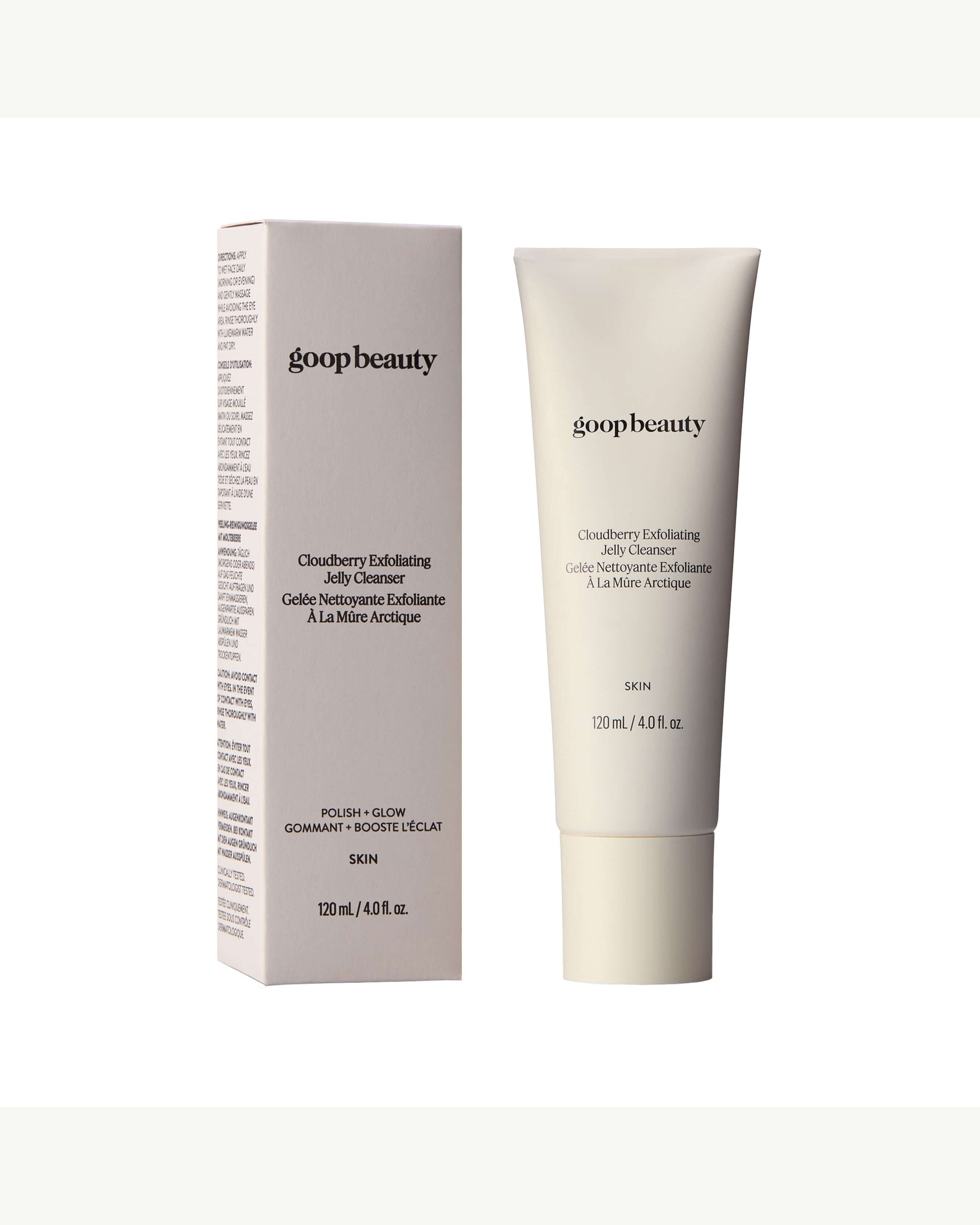 GOOPGLOW Cloudberry Exfoliating Jelly Cleanser