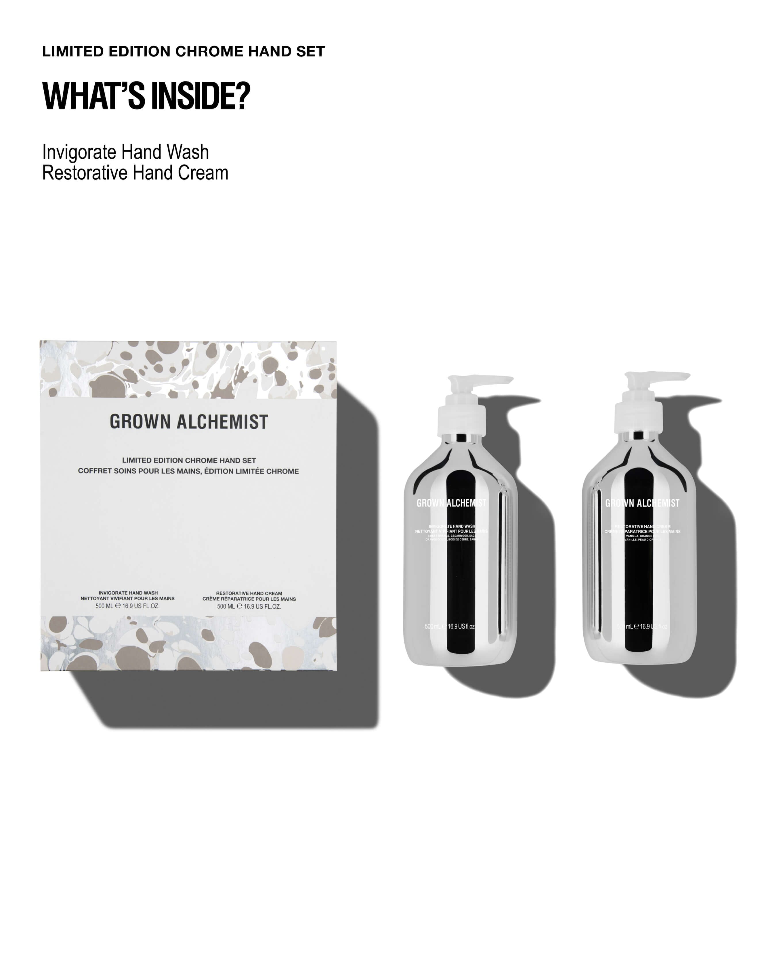 Limited Edition Chrome Hand Set