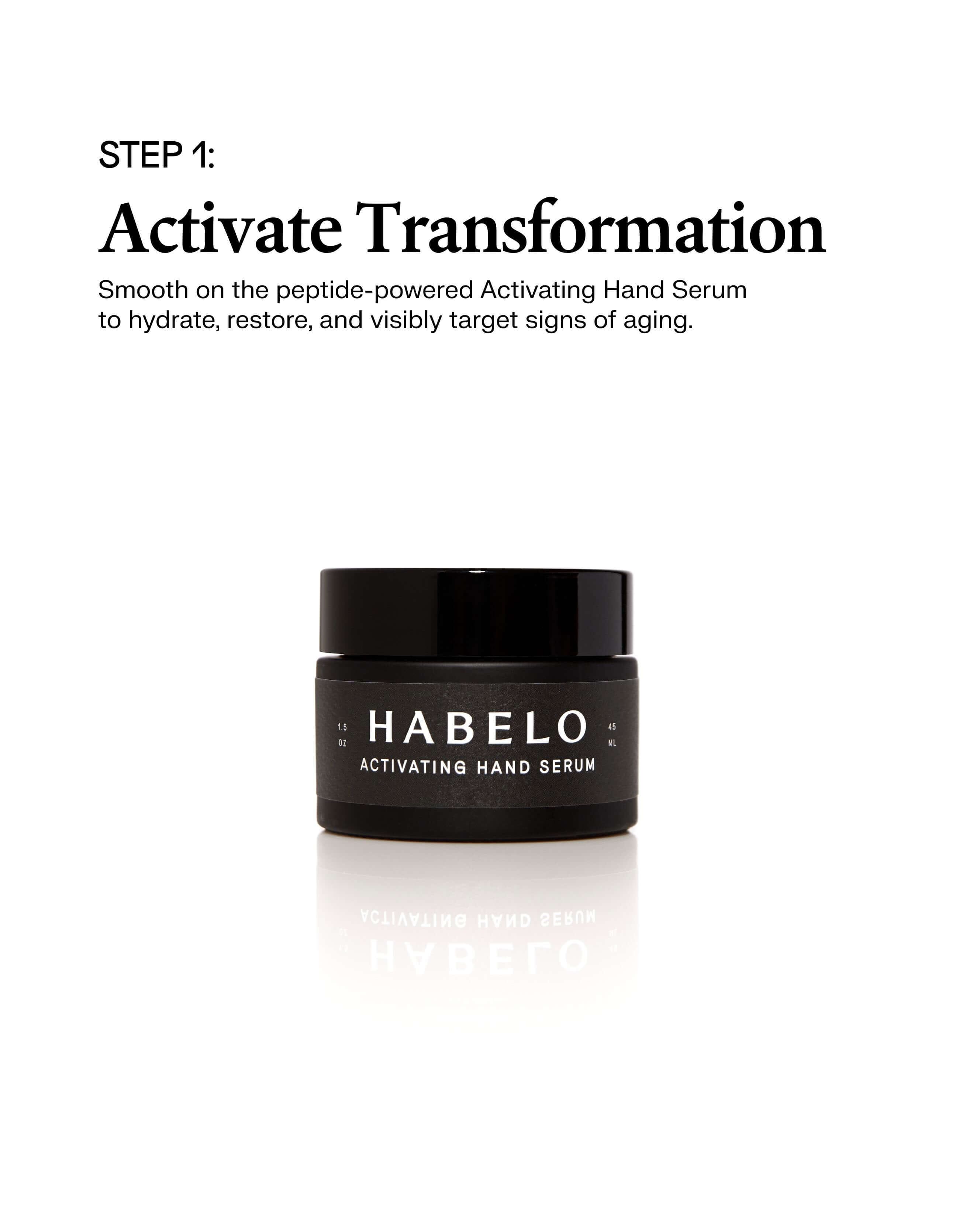 Power Pair: Activating Hand Serum + Treatment Boosting Gloves