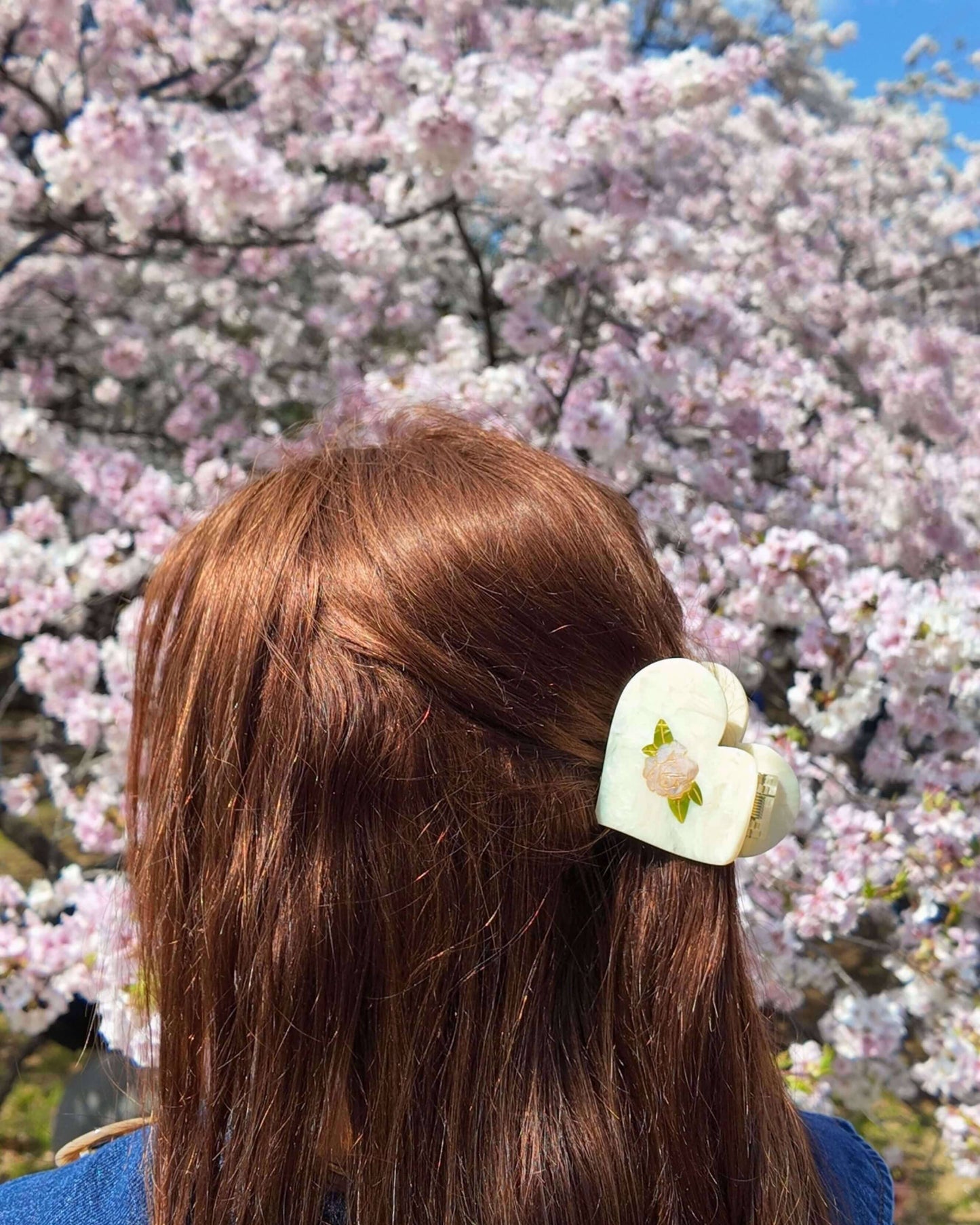 Hand-painted Spring Rose Handbag Heroes Edit Gift Set