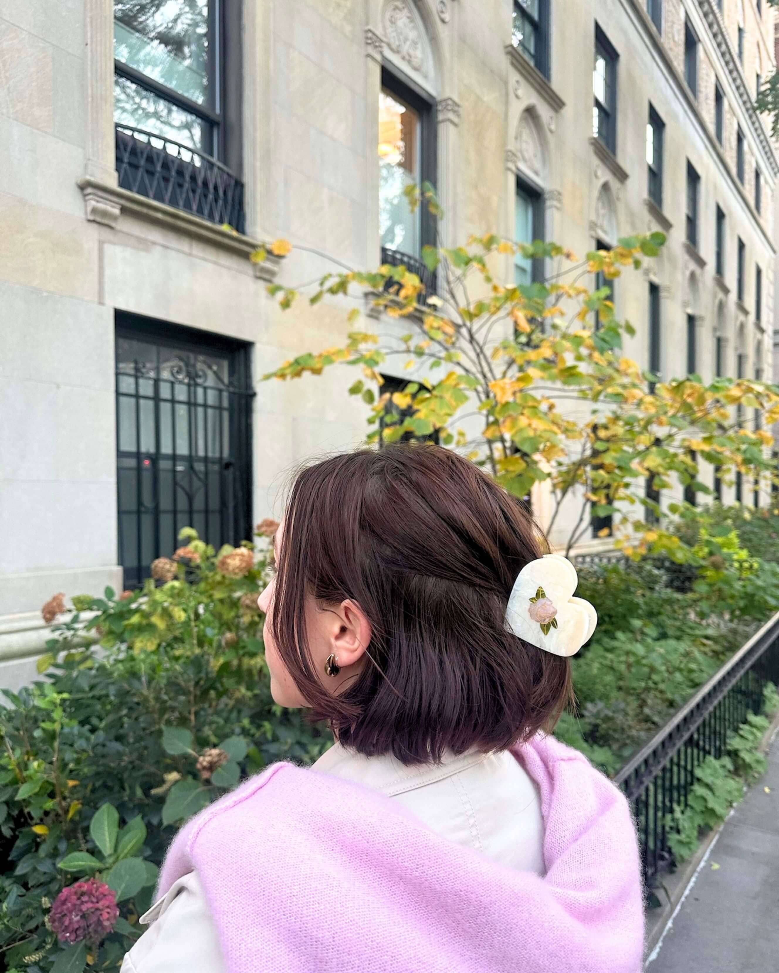 Hand-painted Spring Rose Handbag Heroes Edit Gift Set