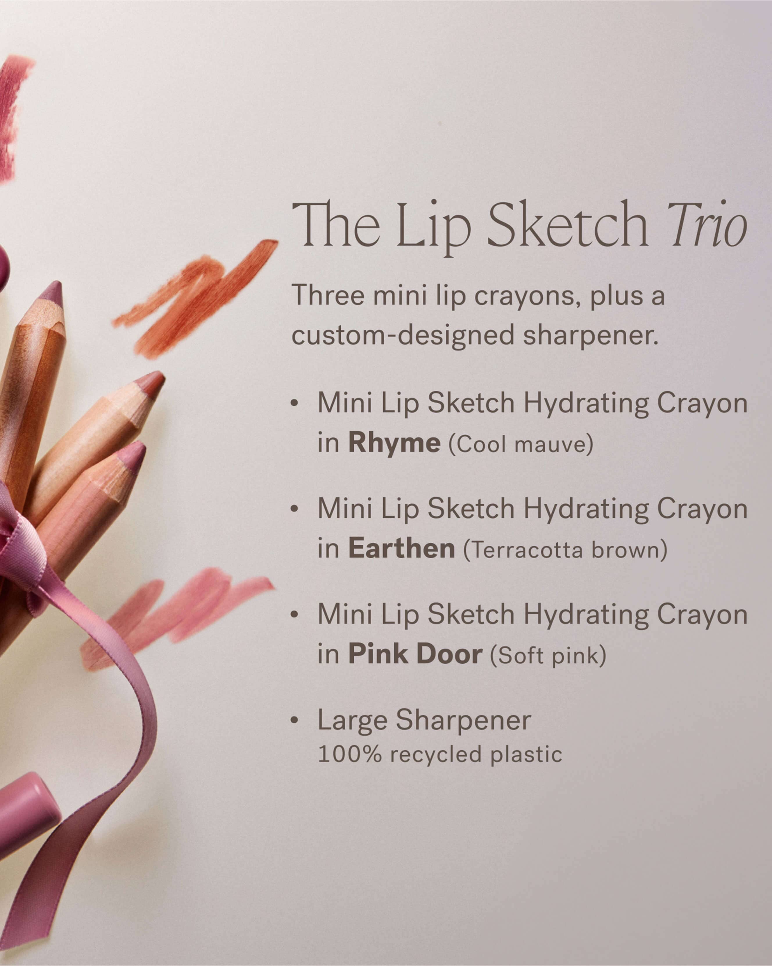 Deep Beauty: The Lip Sketch Trio