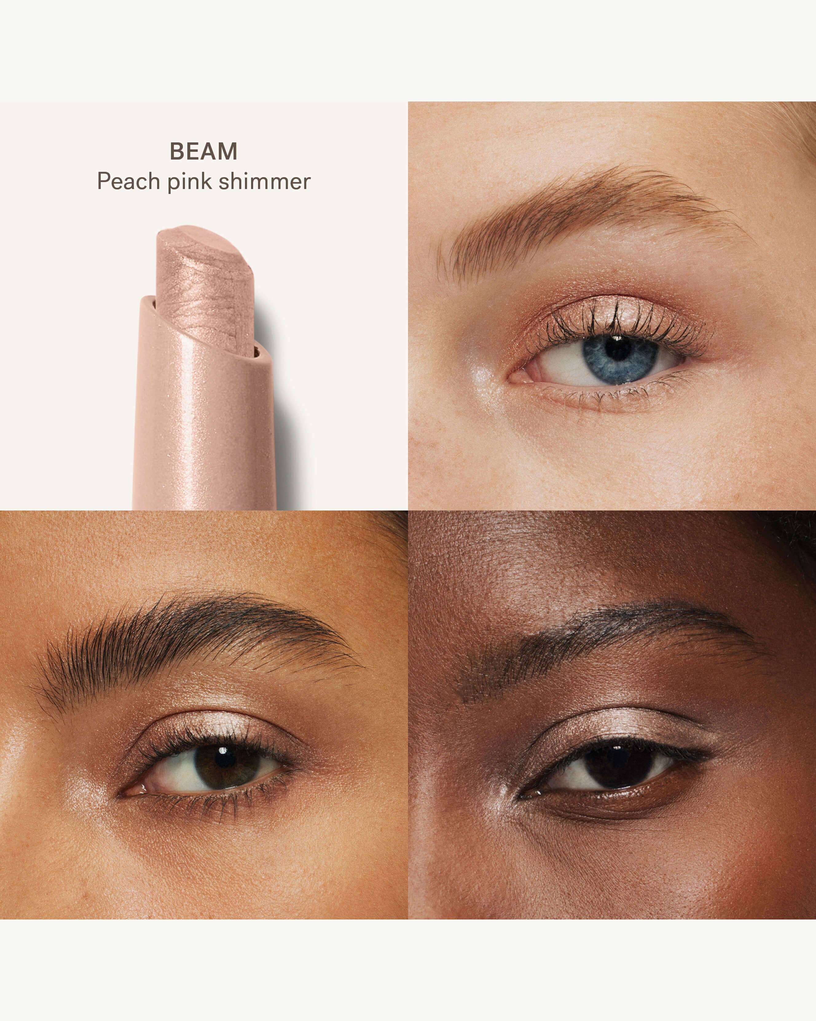 Beam (peach pink shimmer)