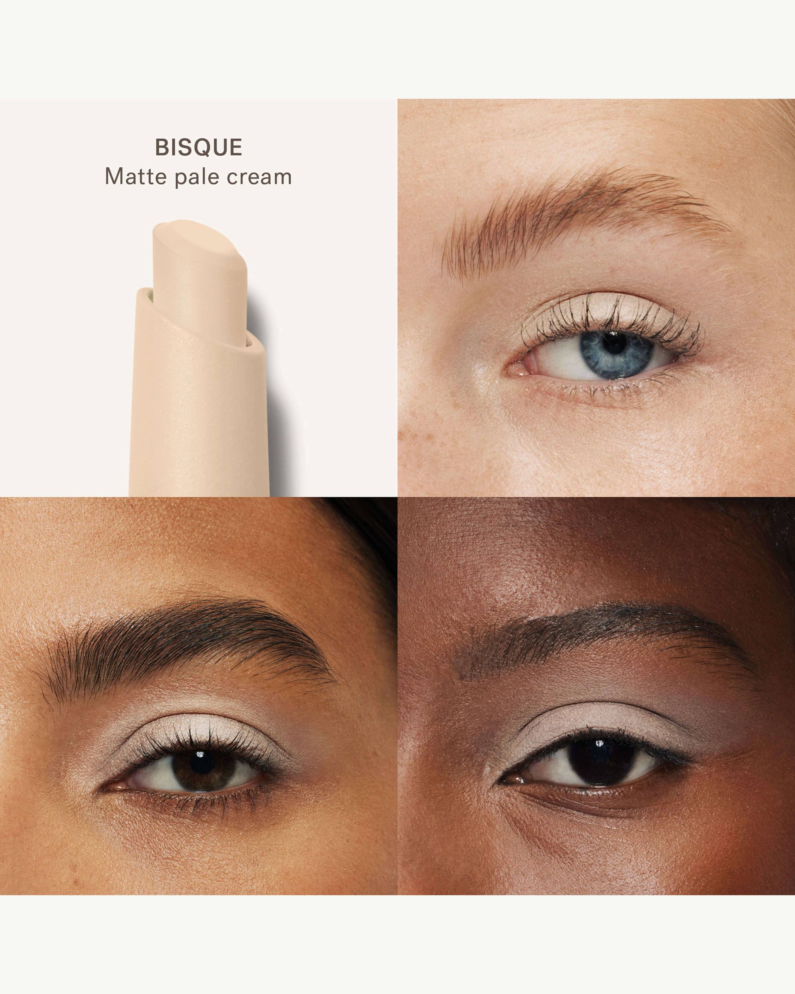 Bisque (matte pale cream)