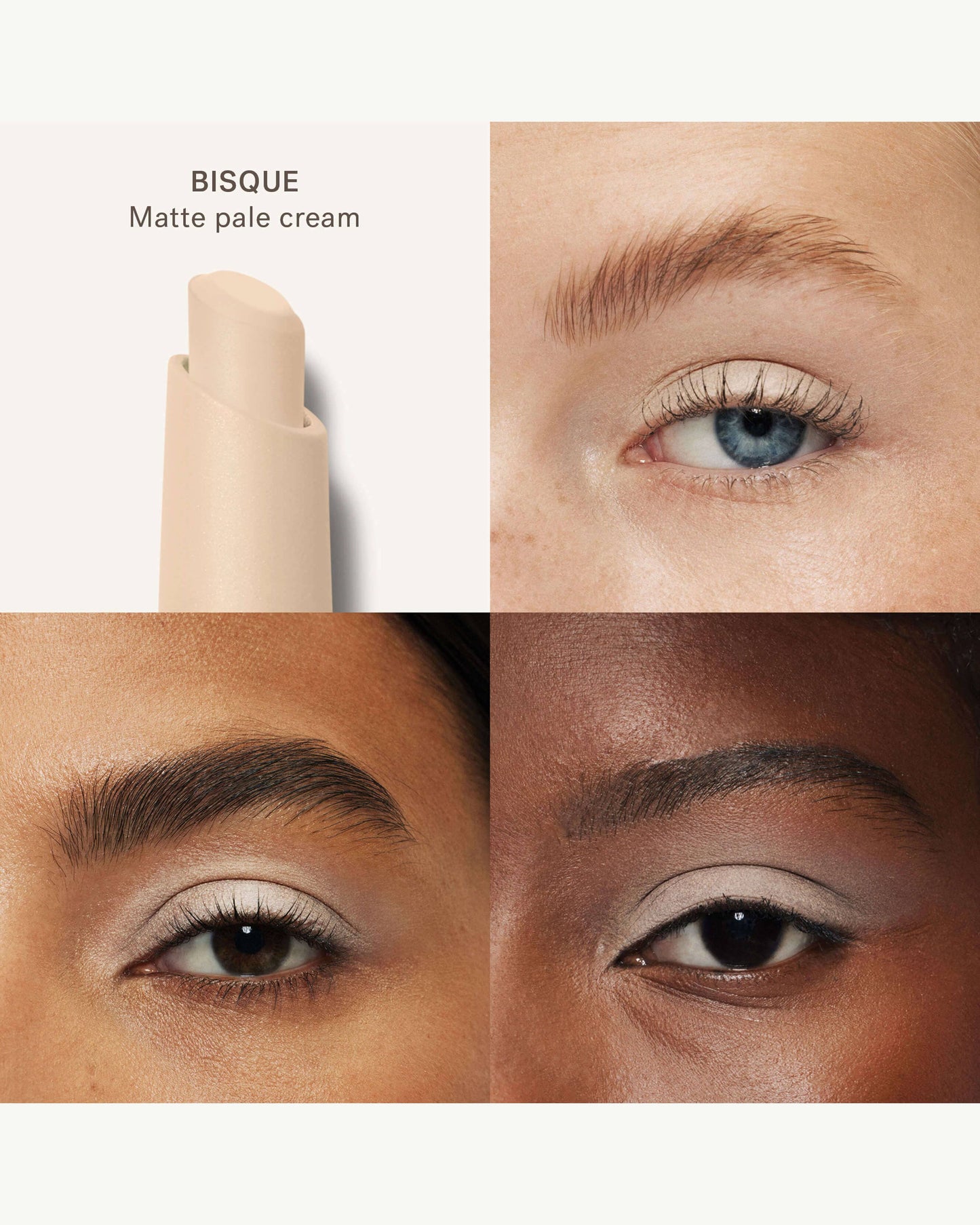 Bisque (matte pale cream)