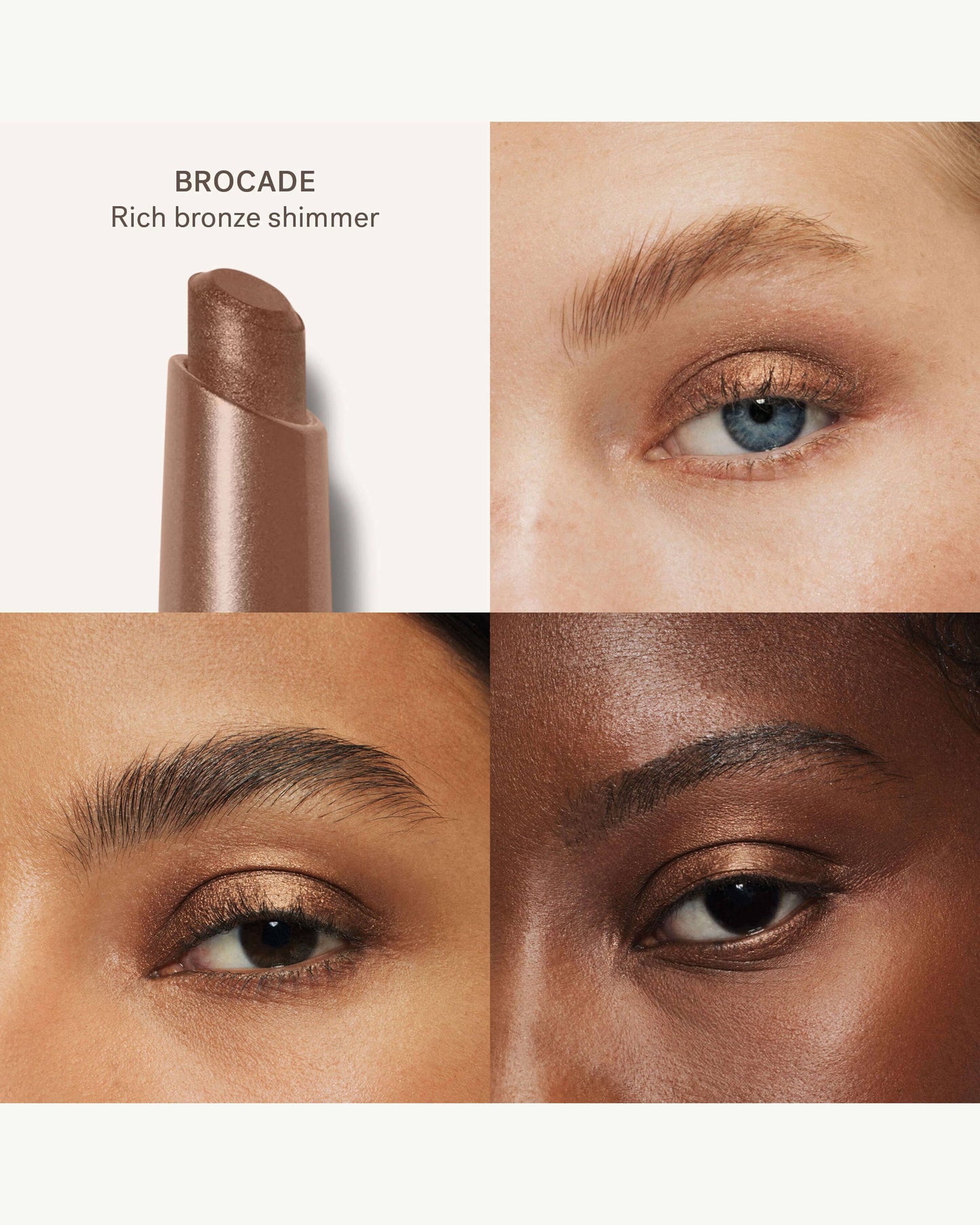 Brocade (rich bronze shimmer)