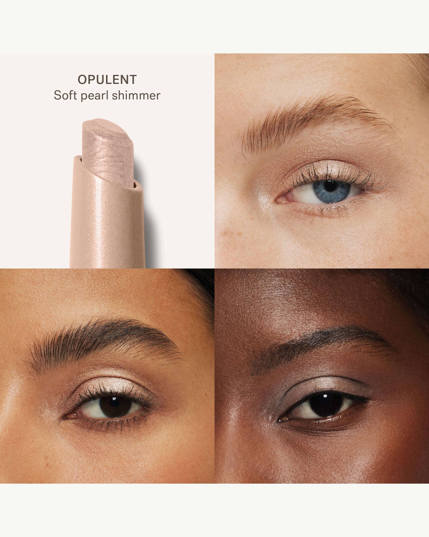 Opulent (soft pearl shimmer)