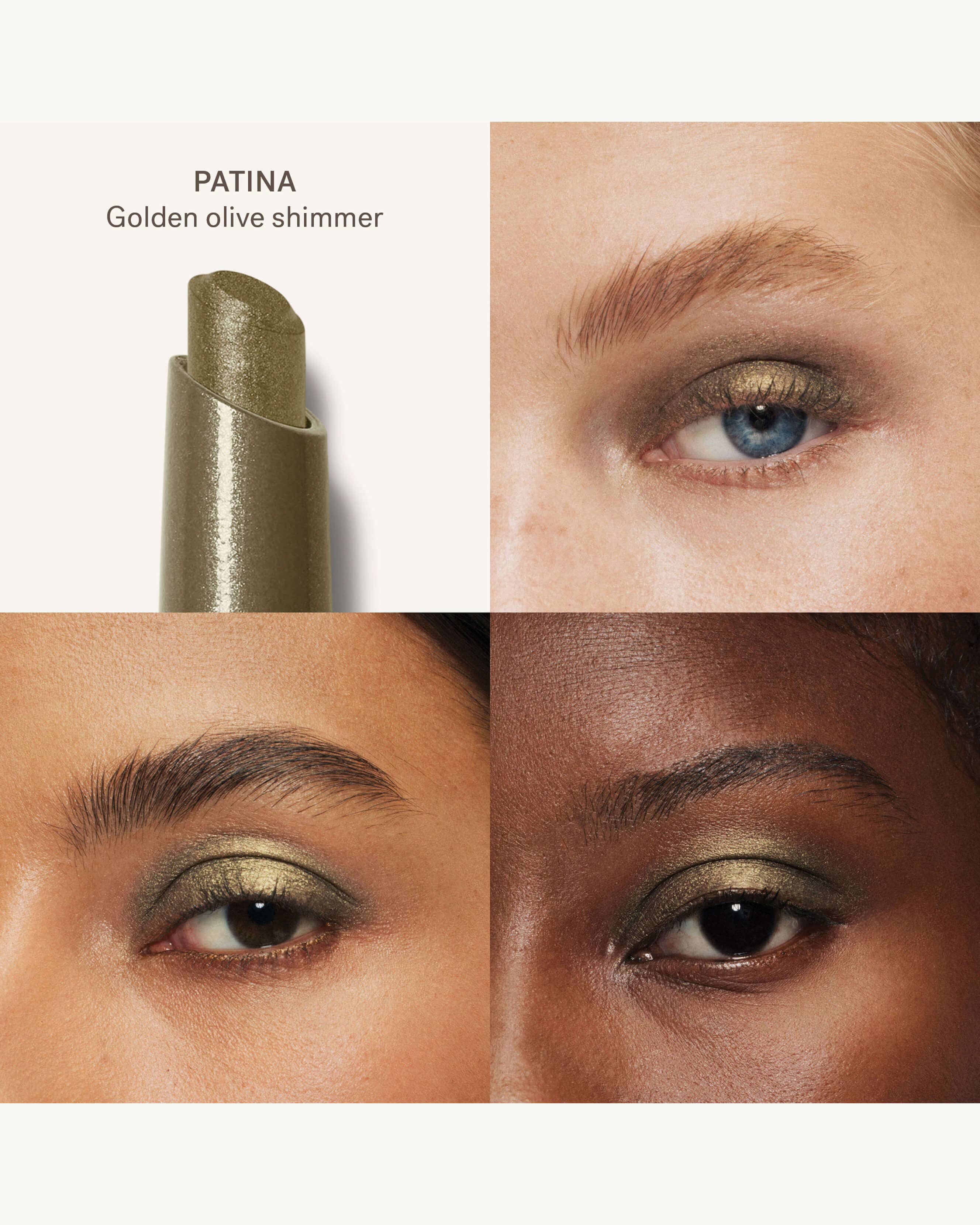 Patina (golden olive shimmer)
