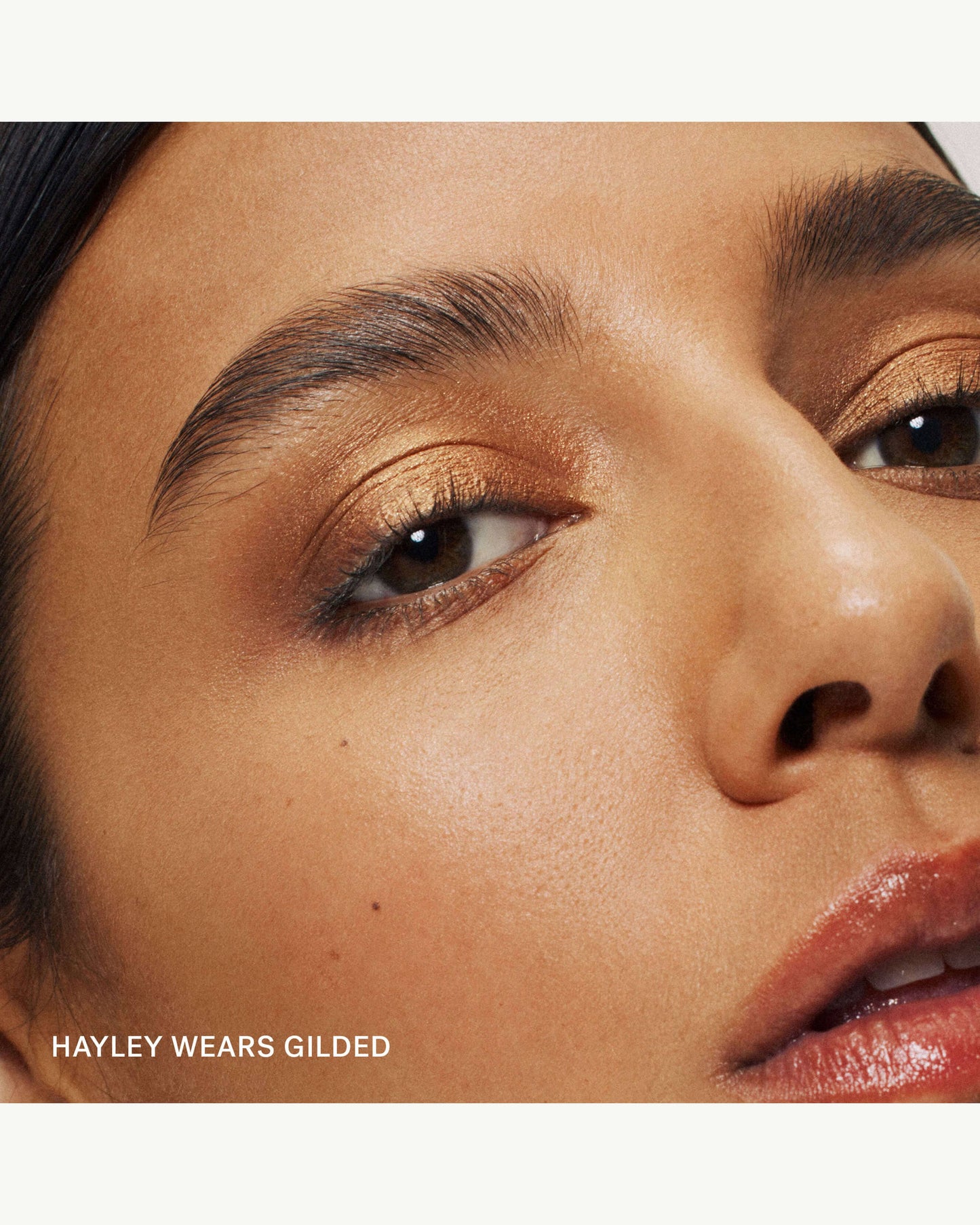 Gilded (golden copper shimmer)