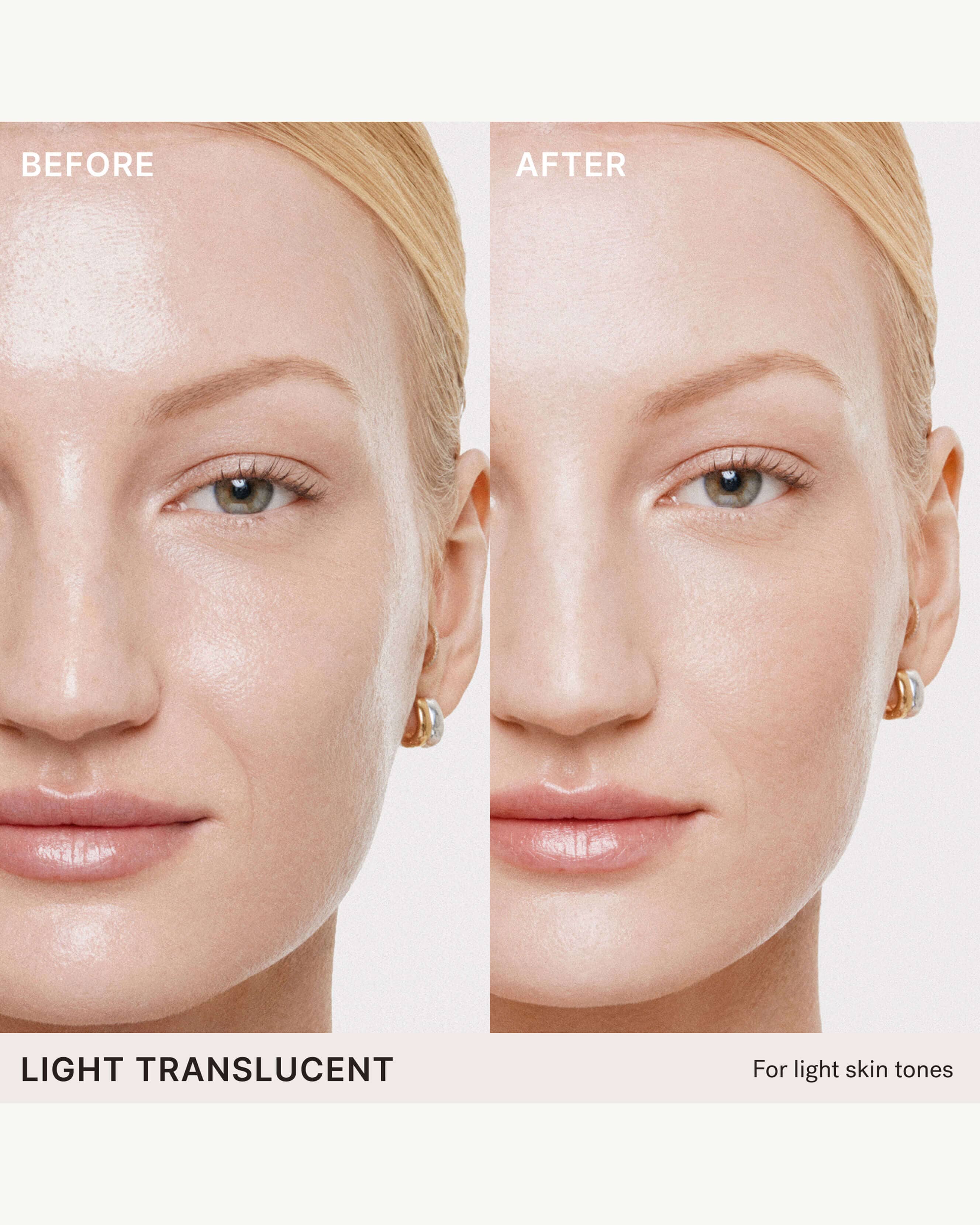 Light Translucent (for light skin tones)