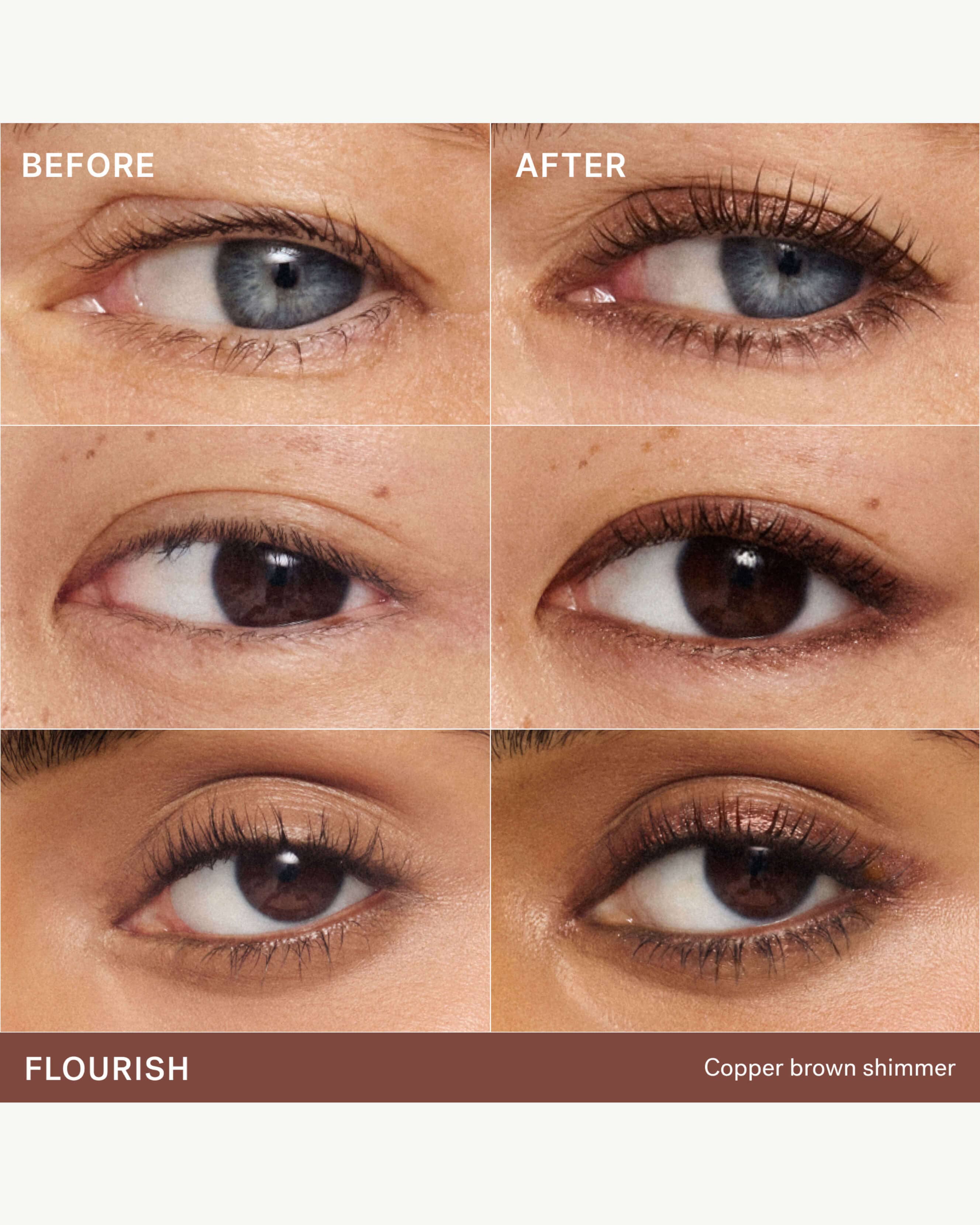 Flourish (copper bronze shimmer)