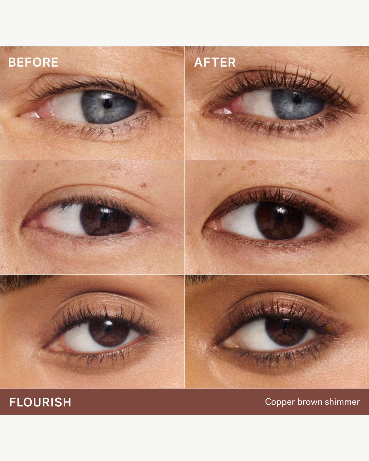 Flourish (copper bronze shimmer)