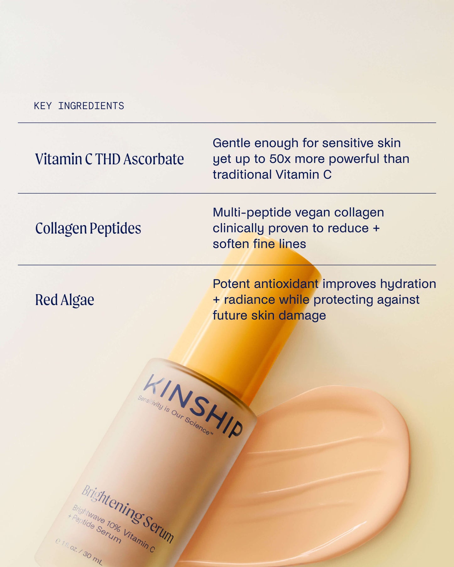 Brightwave 10% Vitamin C + Peptide Brightening Serum