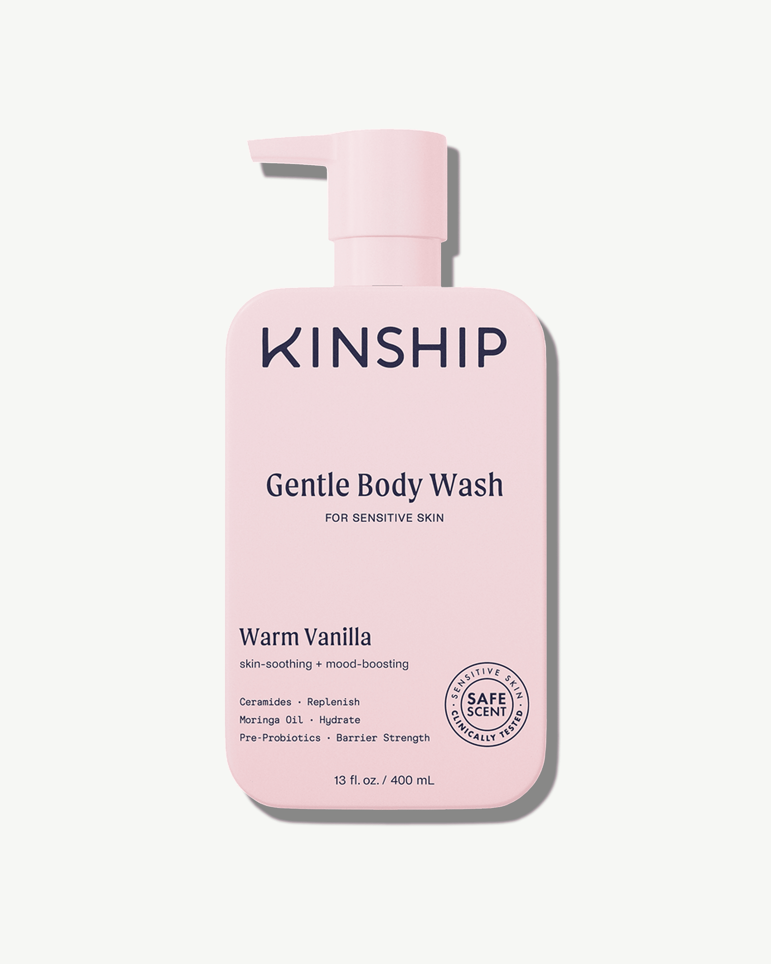 Gentle Hydrating Body Wash for Sensitive Skin (Warm Vanilla)