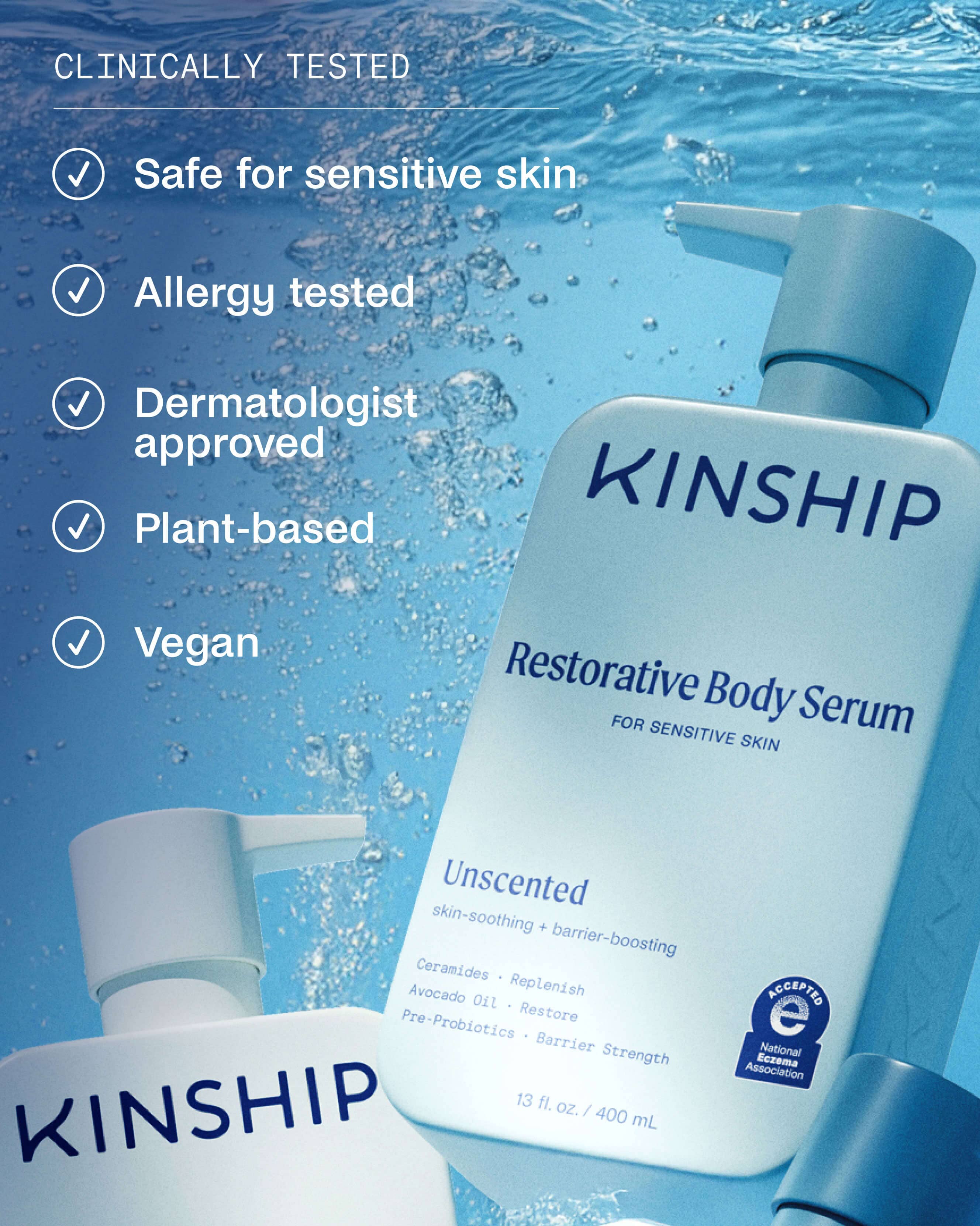 Restorative Body Serum for Dry & Sensitive Skin (Unscented)