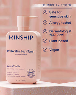 Restorative Body Serum for Dry & Sensitive Skin (Warm Vanilla)