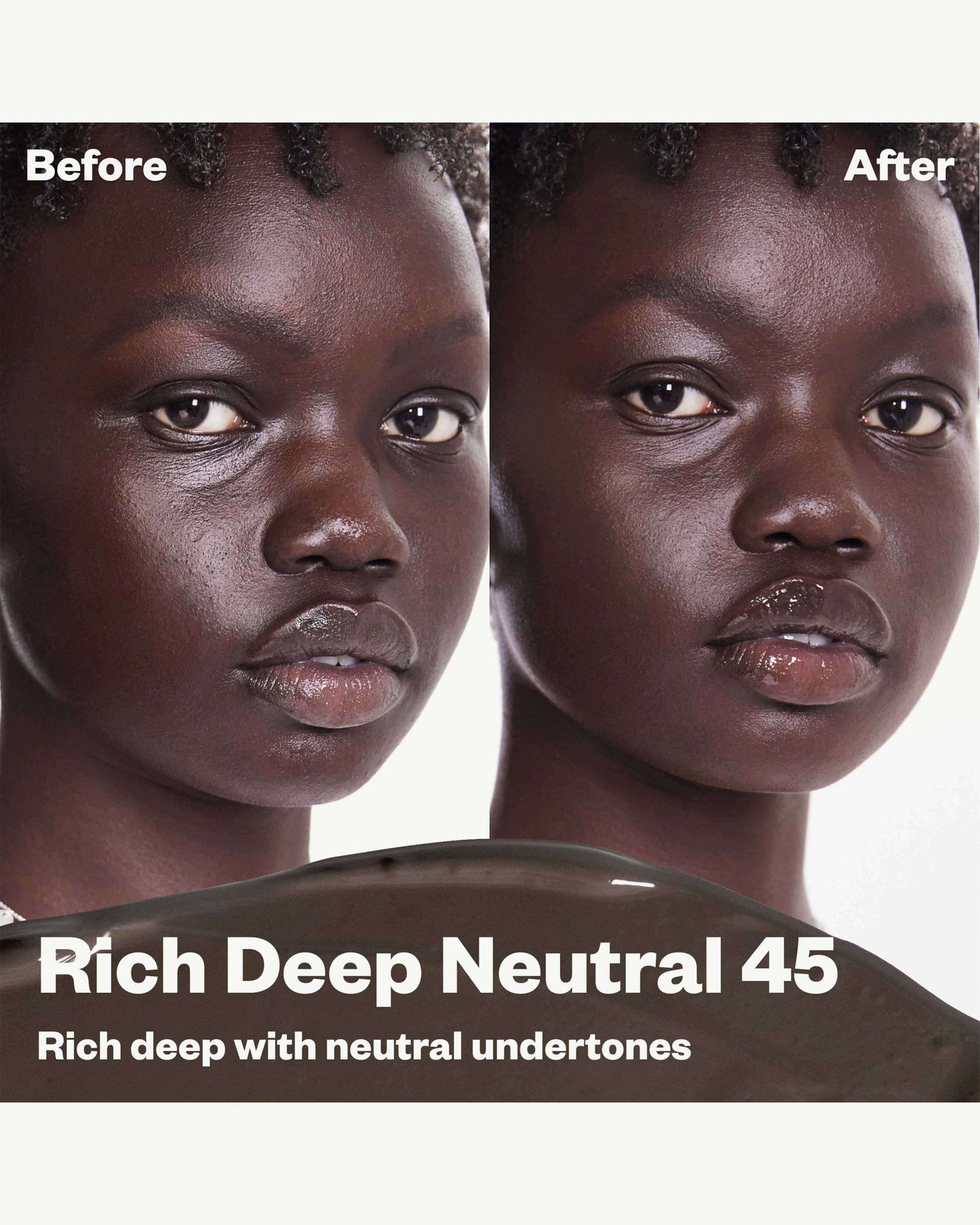 45 N (rich deep with neutral undertones)