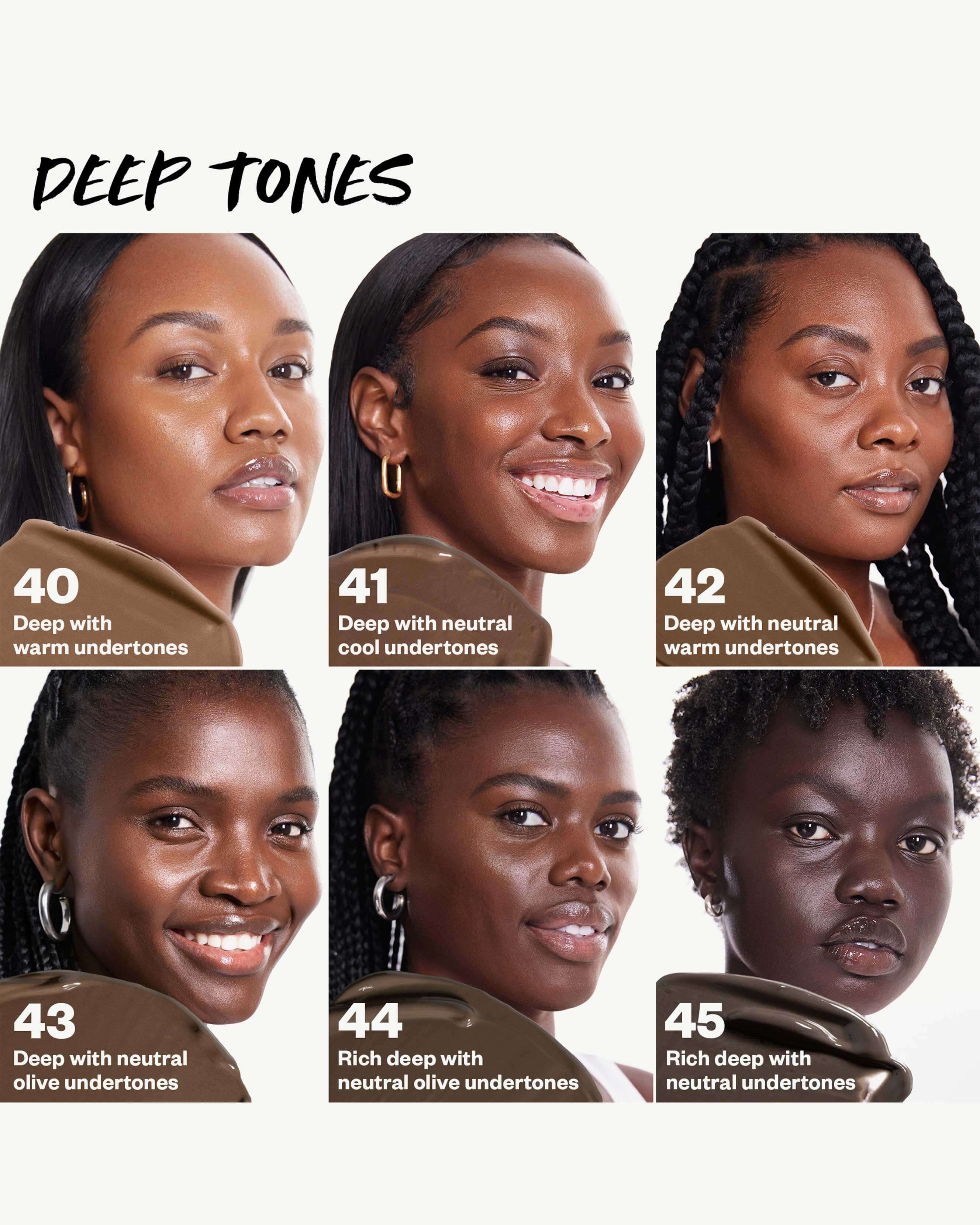 Deep Warm 40 (deep with warm undertones)