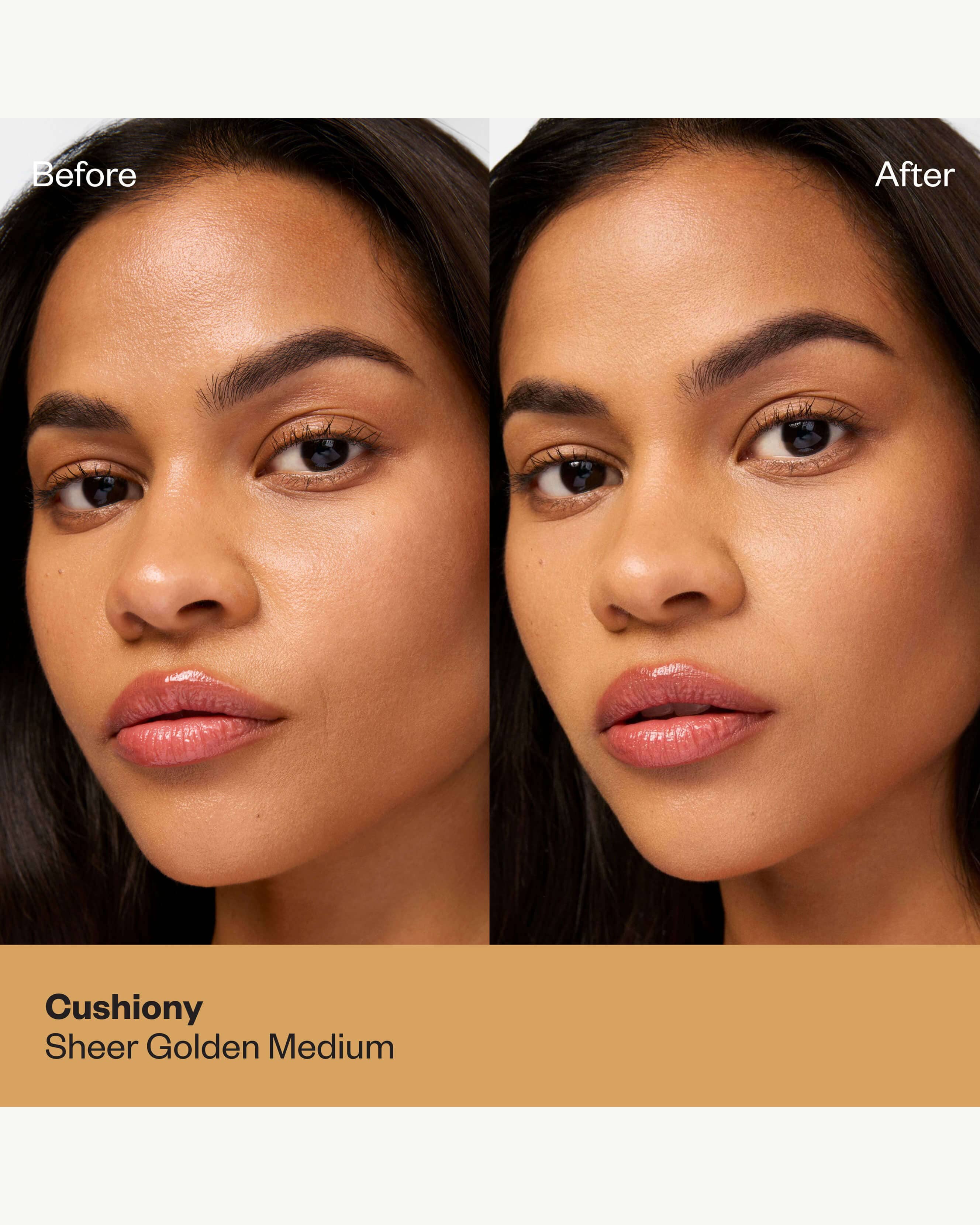 Cushiony (sheer golden medium)