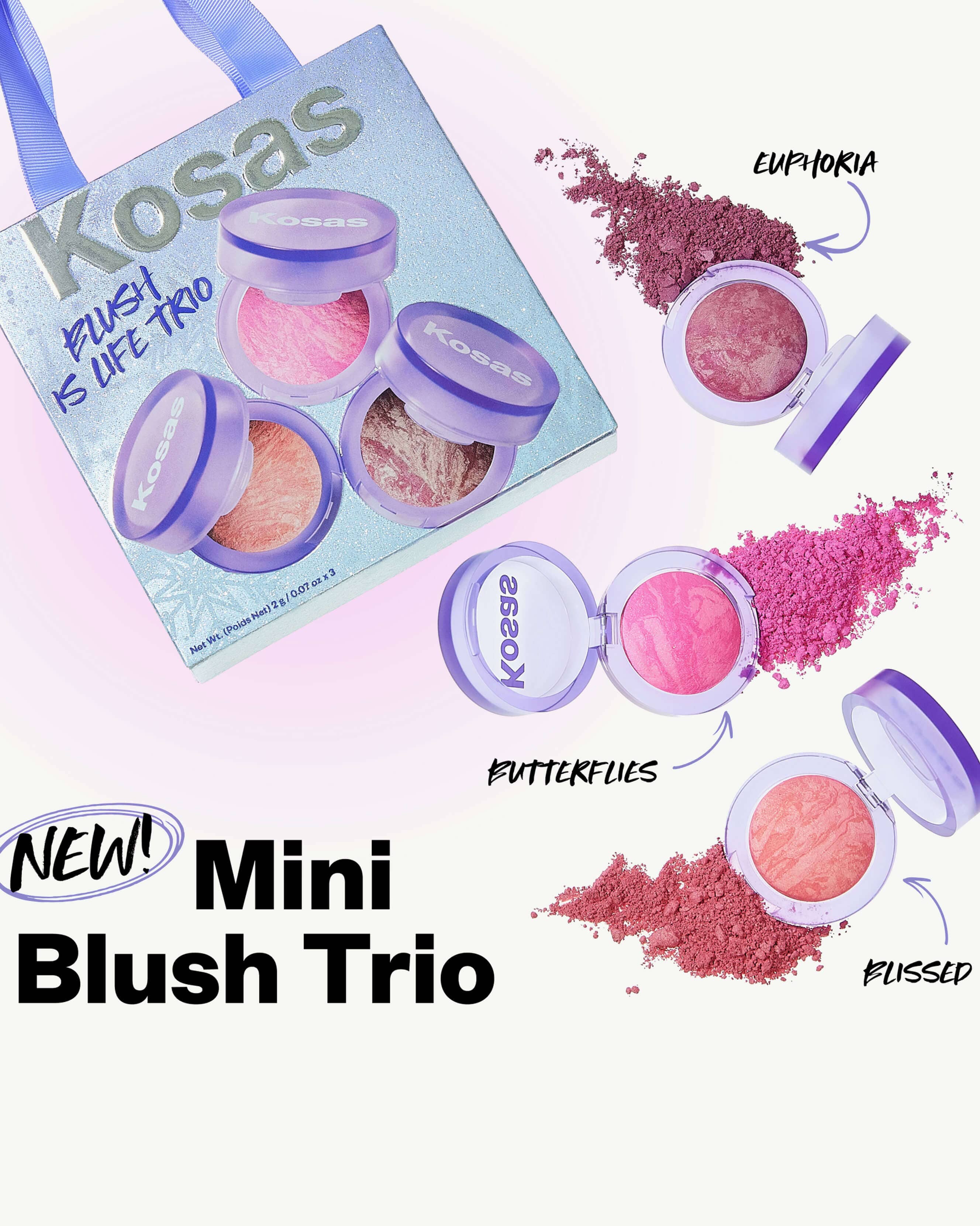 Mini Blush is Life Trio