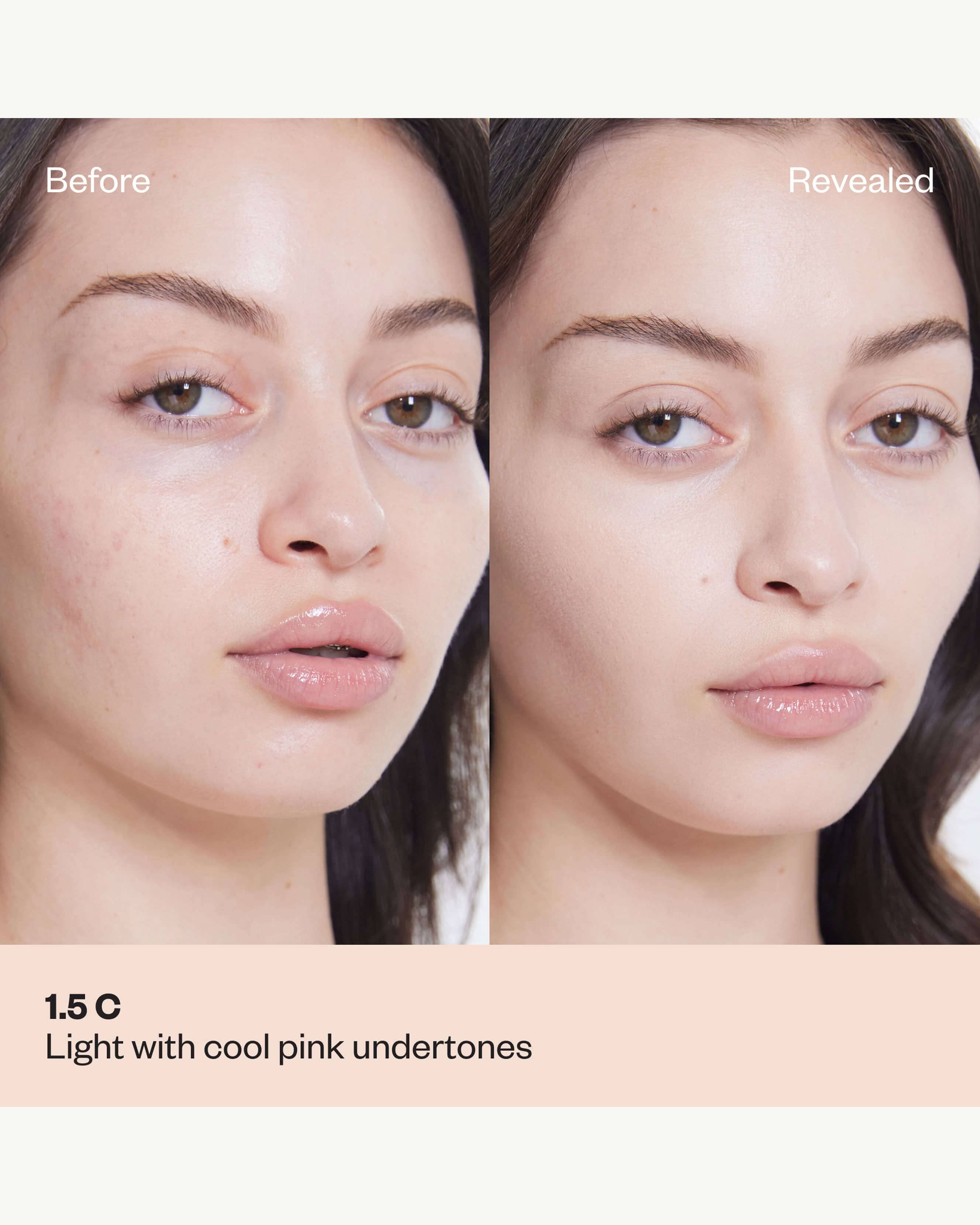 Tone 1.5 C (light with pink undertones)