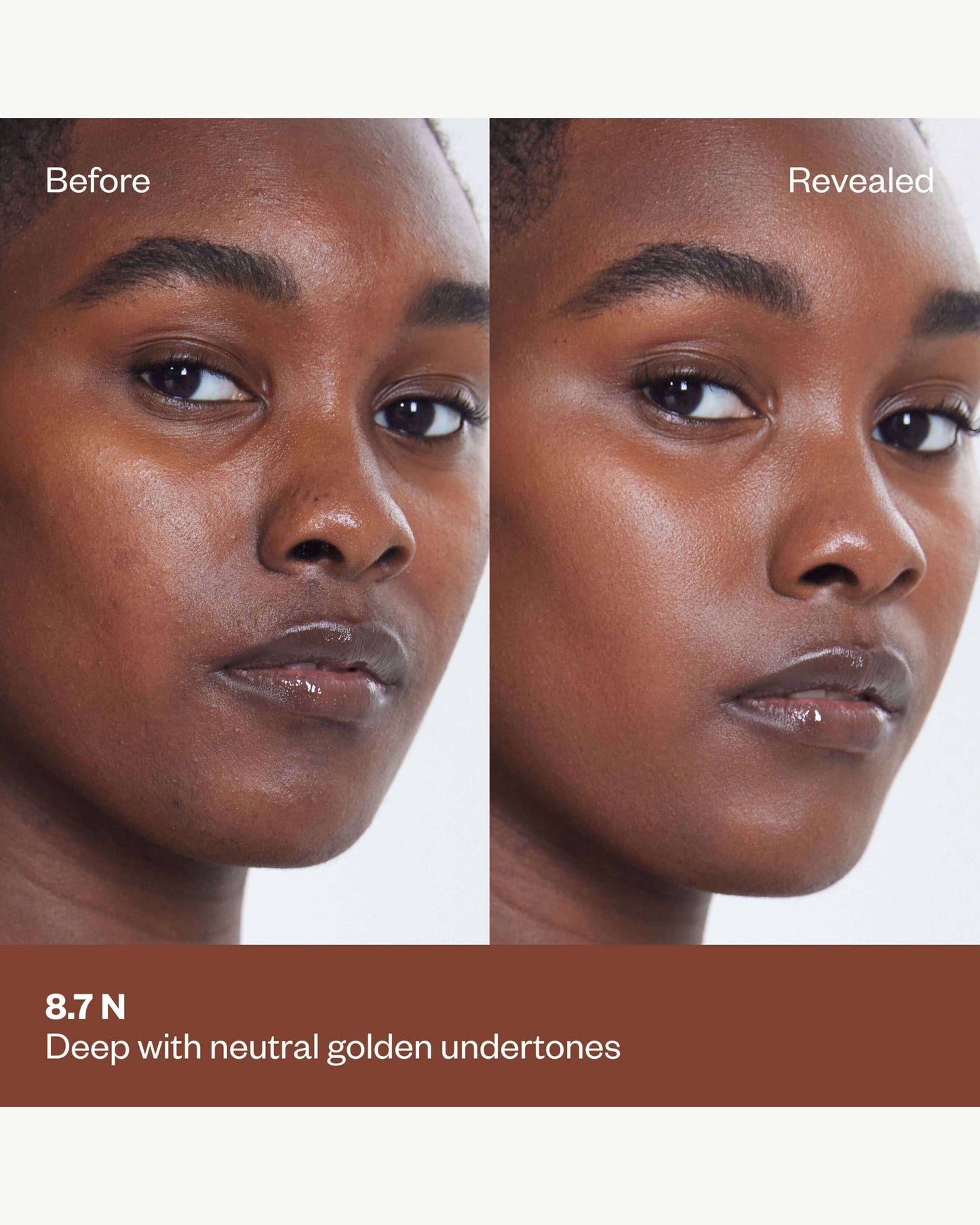 Tone 8.7 N (deep with neutral golden undertones)