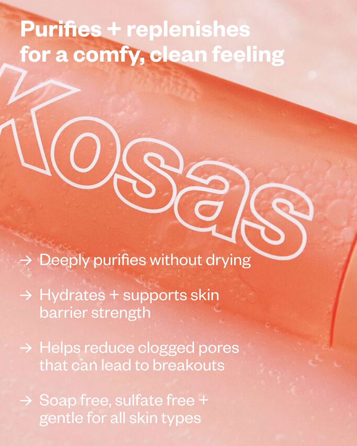 Plump + Juicy Comfy Clean Gel Cleanser