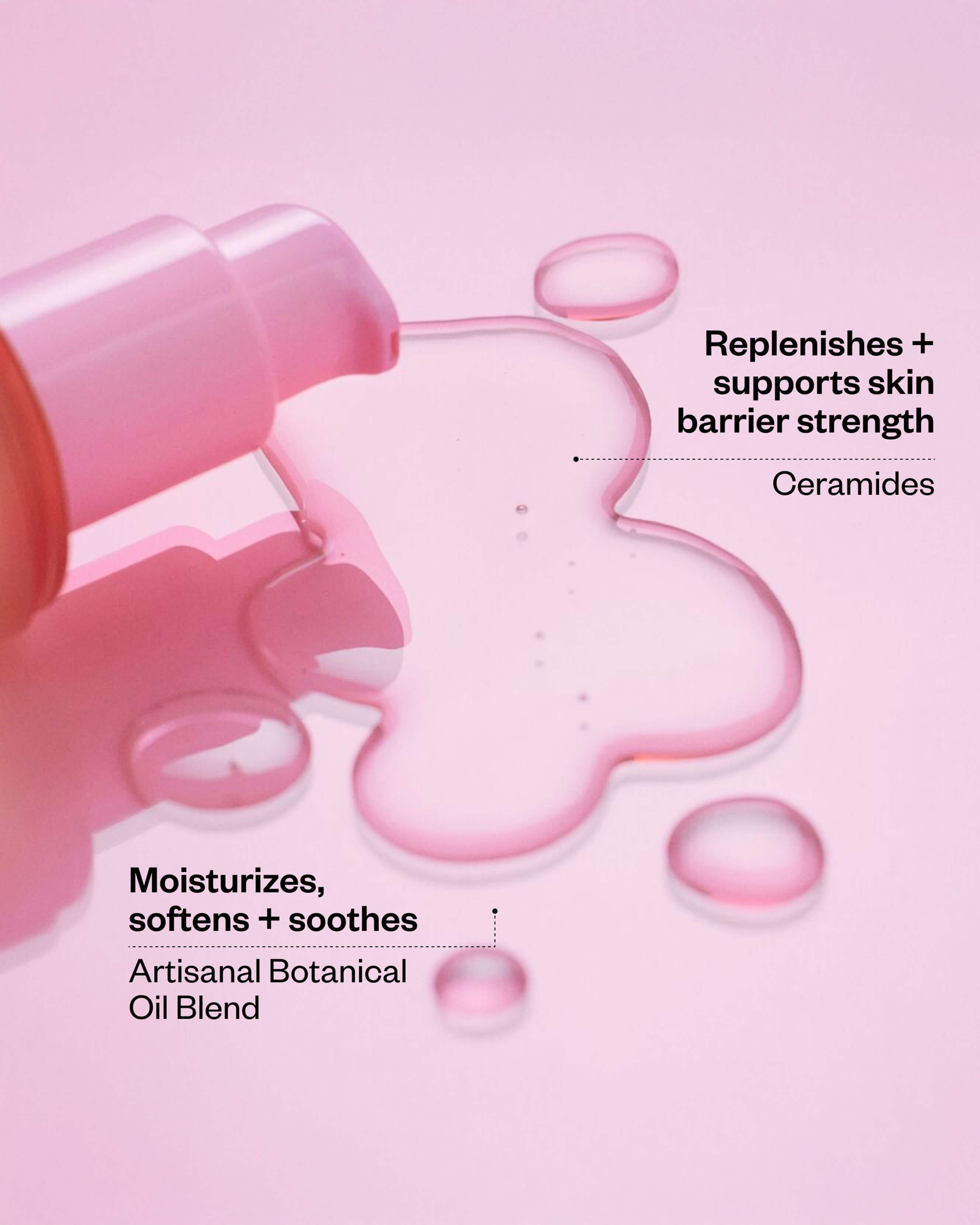 Plump + Juicy Cushiony Calm Botanical Cleansing Oil