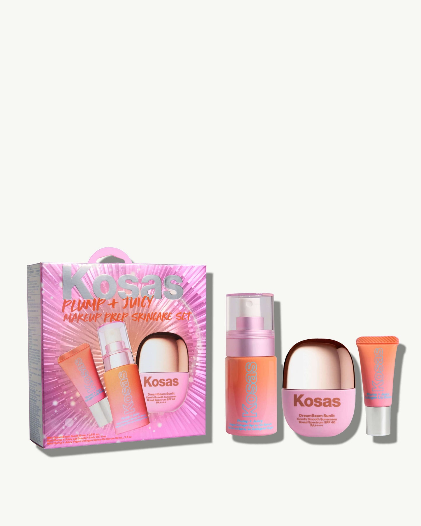 Plump + Juicy Makeup Prep Skincare Set