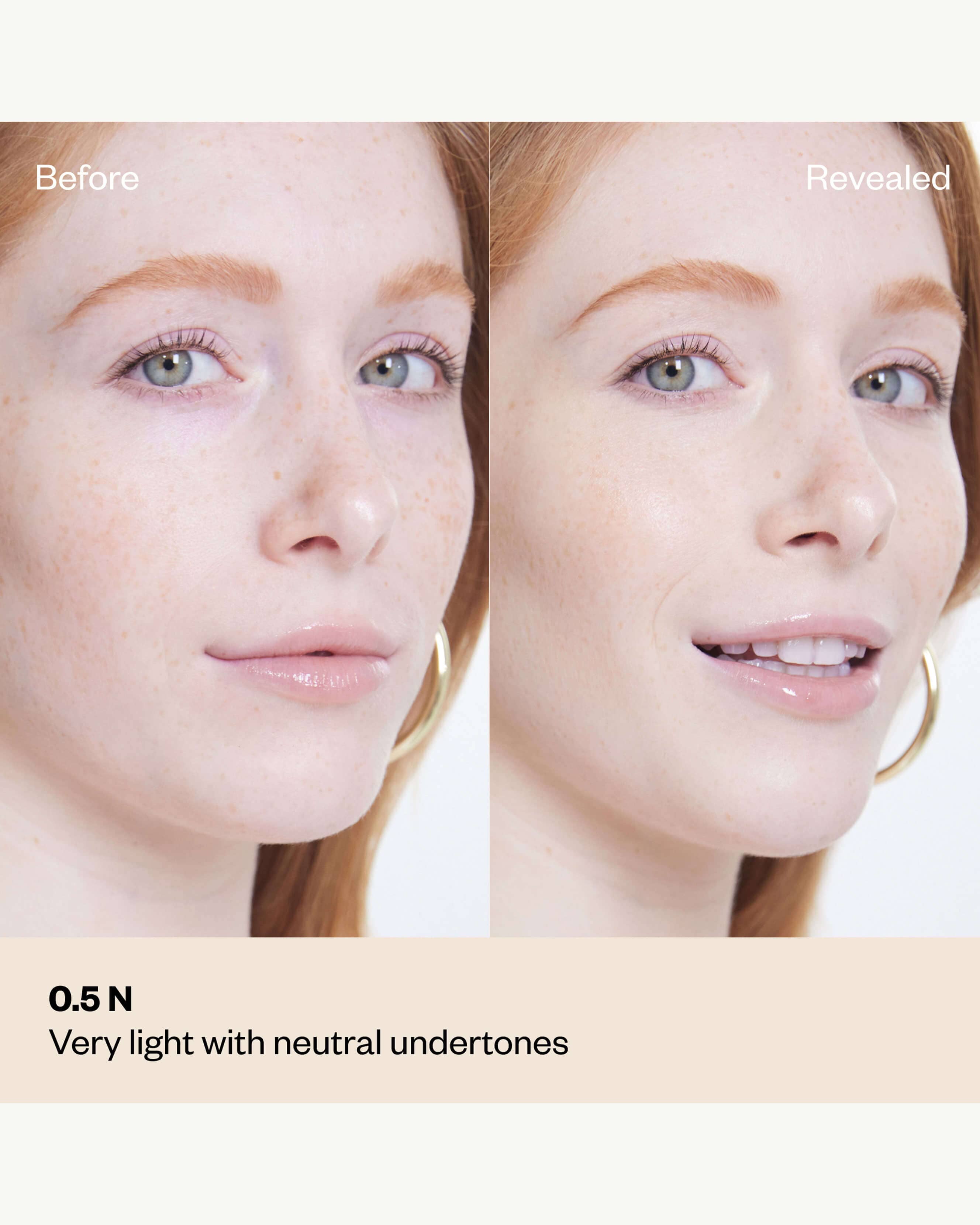 Tone 0.5 N (very light with neutral undertones)