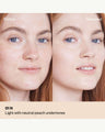 Tone 01 N (light with neutral peach undertones)