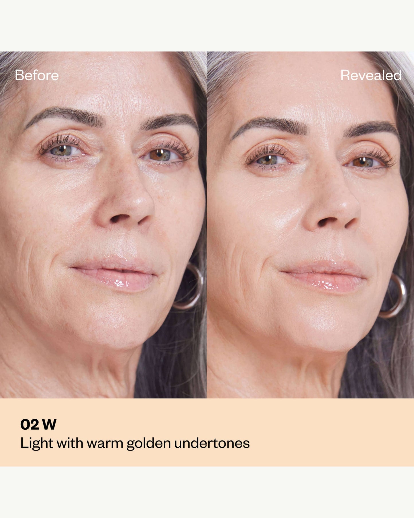 Tone 02 W (light with golden undertones)