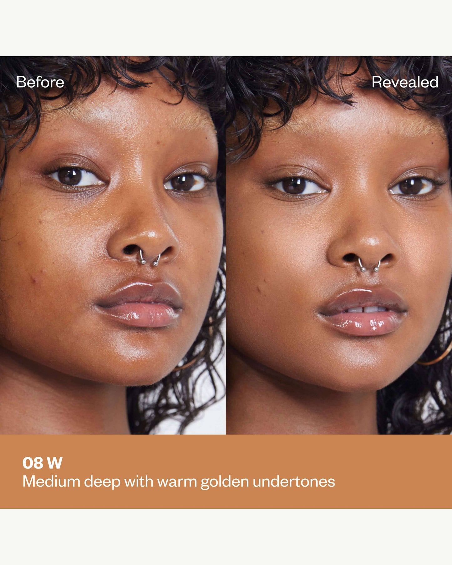 Tone 08 W (tan+ with golden undertones)