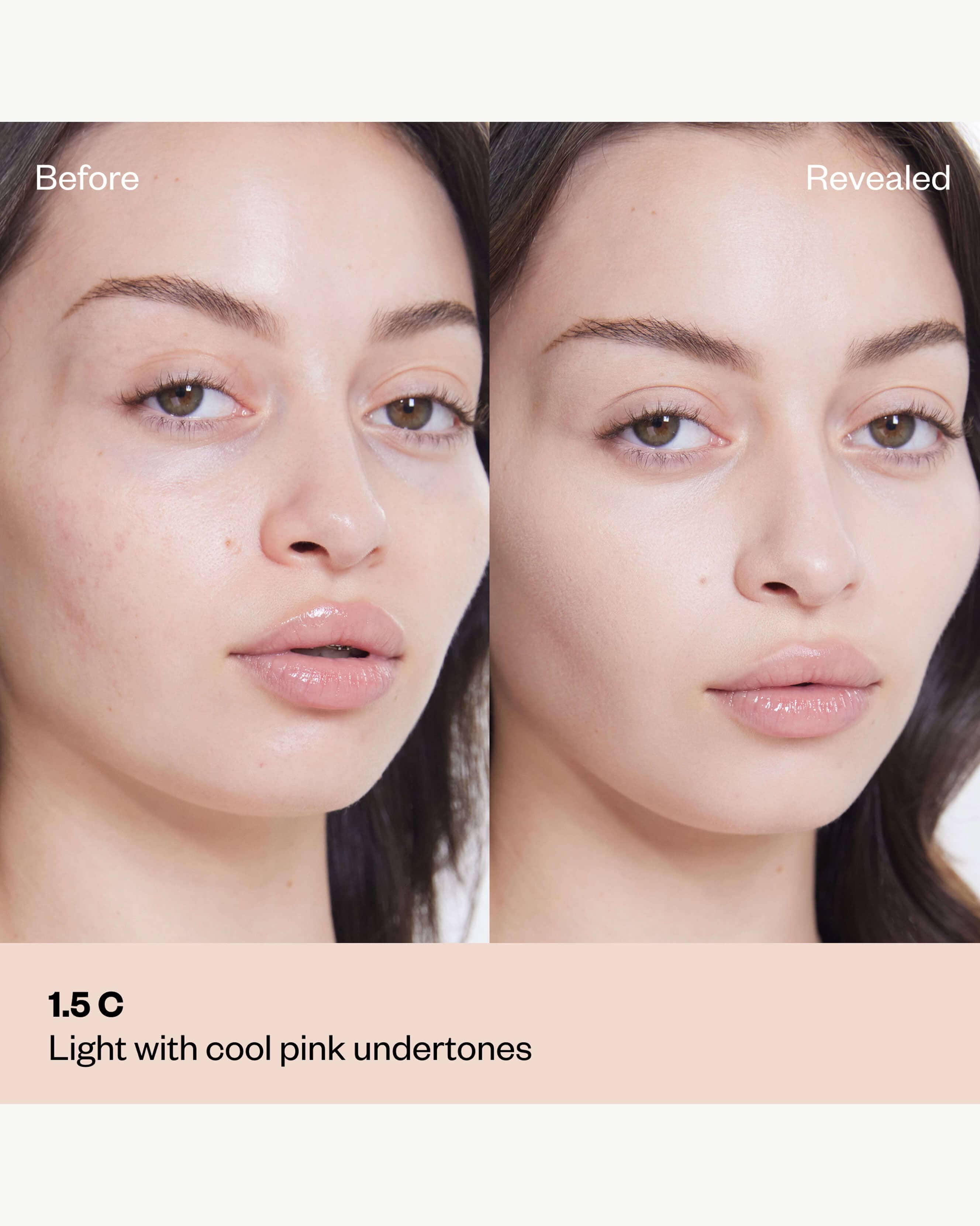 Tone 1.5 C (light with pink undertones)