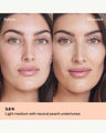 Tone 3.8 N (light medium with neutral peach undertones)