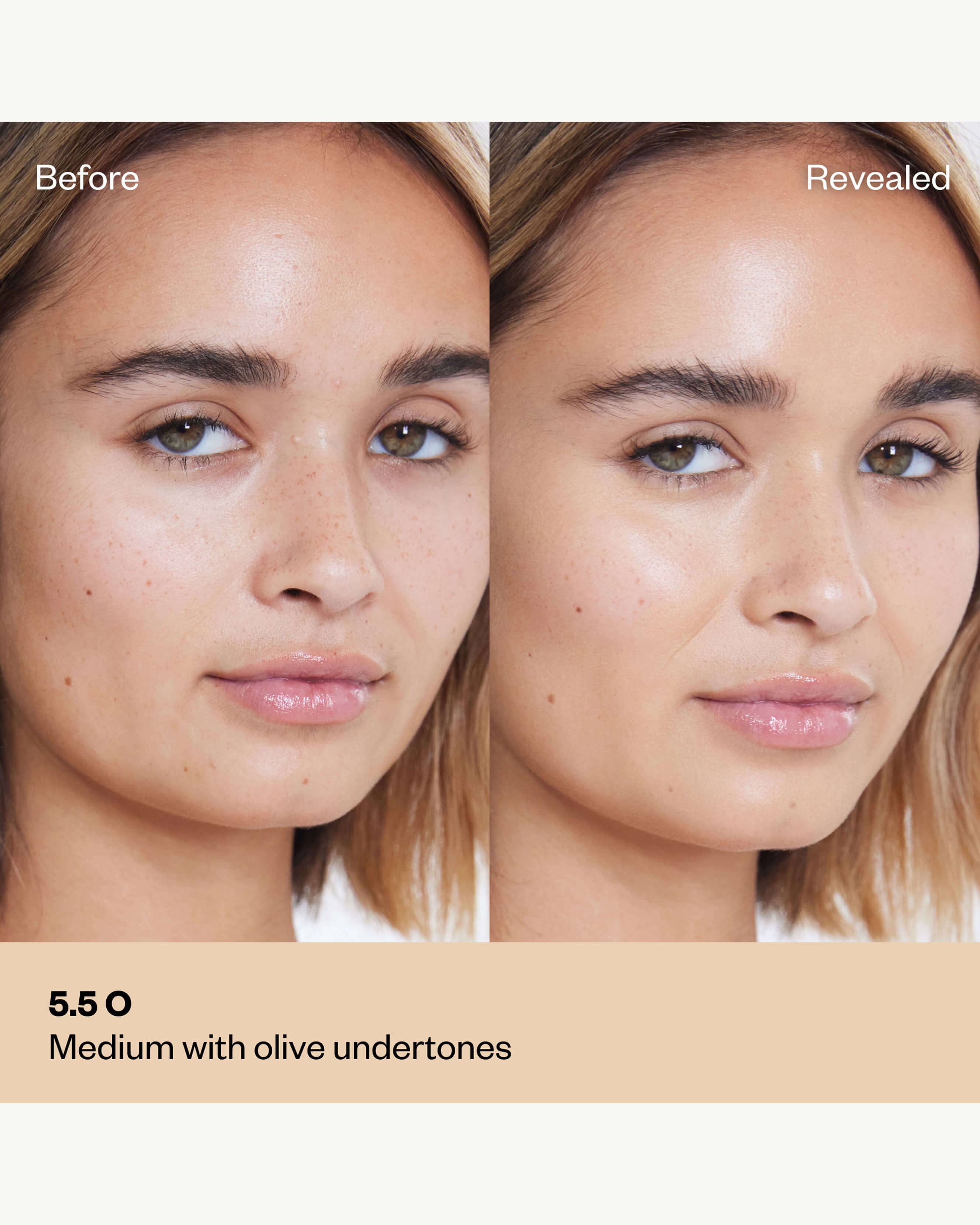 Tone 5.5 O (medium with olive undertones)