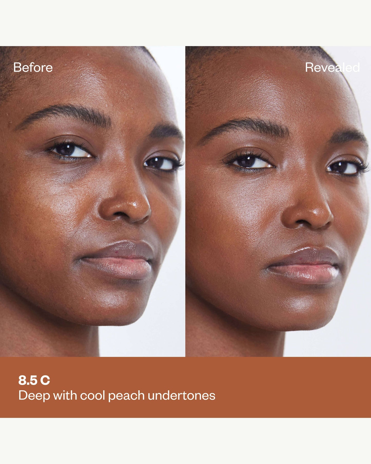 Tone 8.5 C (deep with cool orange-red undertones)