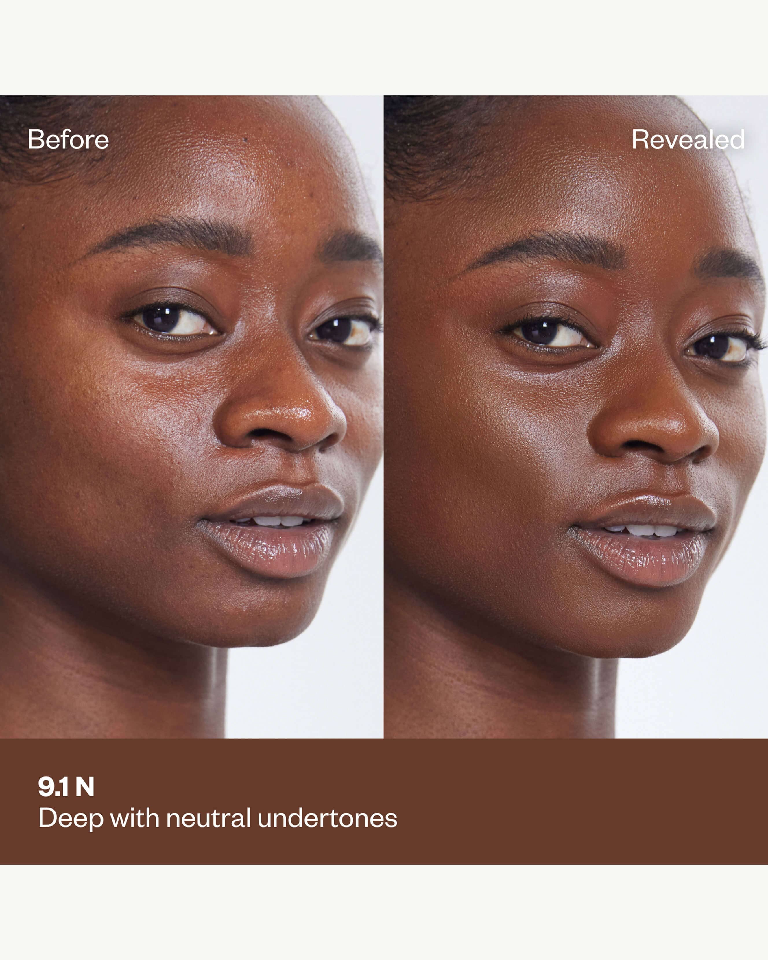 Tone 9.1 N (deep with neutral undertones)