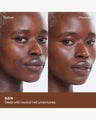 Tone 9.5 N (deep with neutral cool undertones)