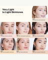 Tone 2.5 C (light with cool peach undertones)