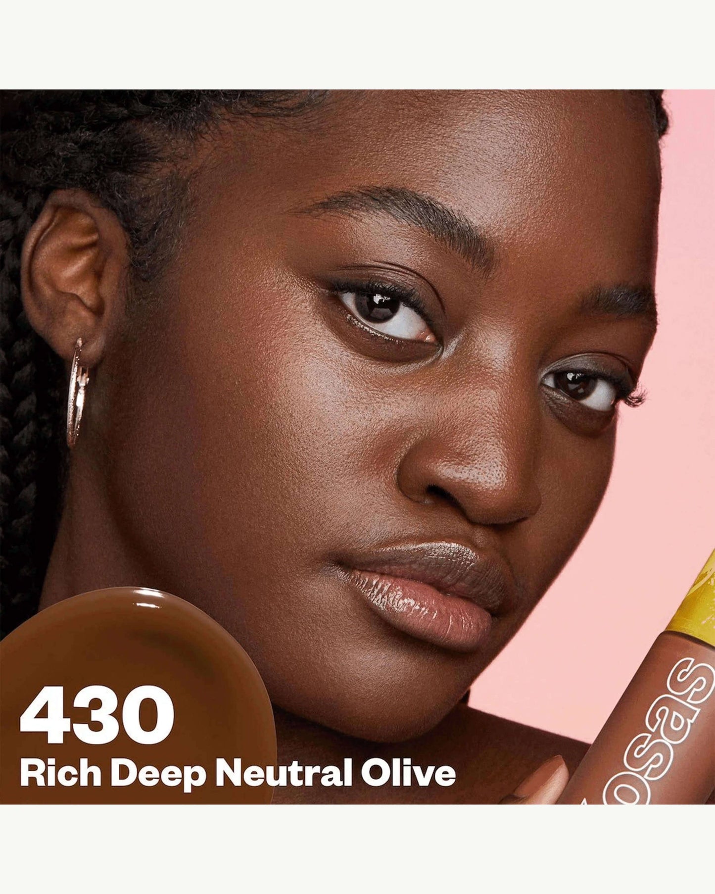 Rich Deep Neutral Olive 430 (rich deep with neutral olive undertones)