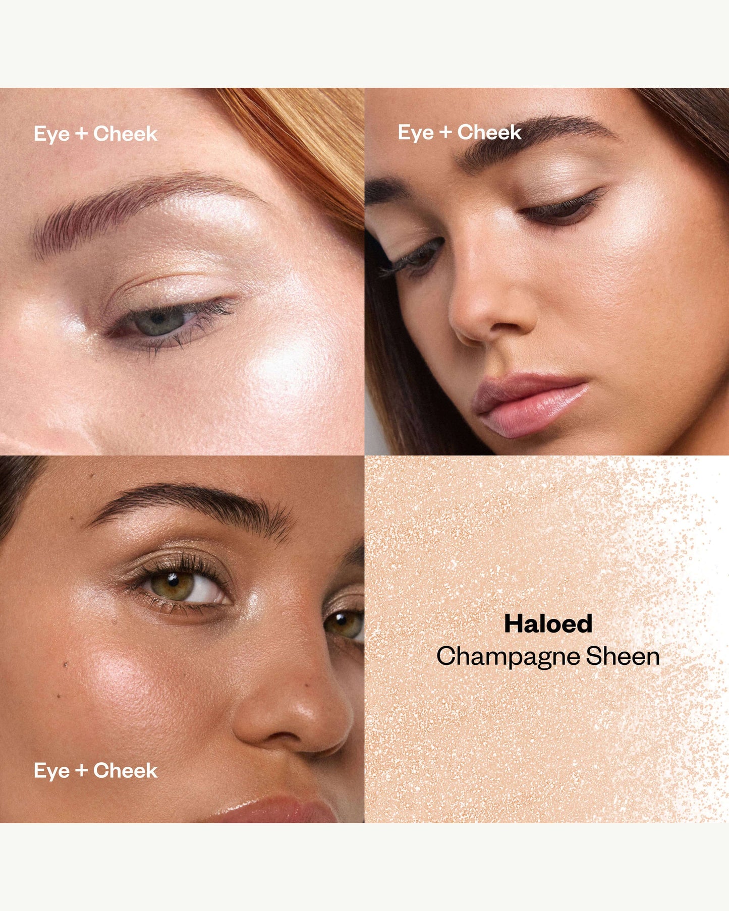 Haloed (champagne sheen)